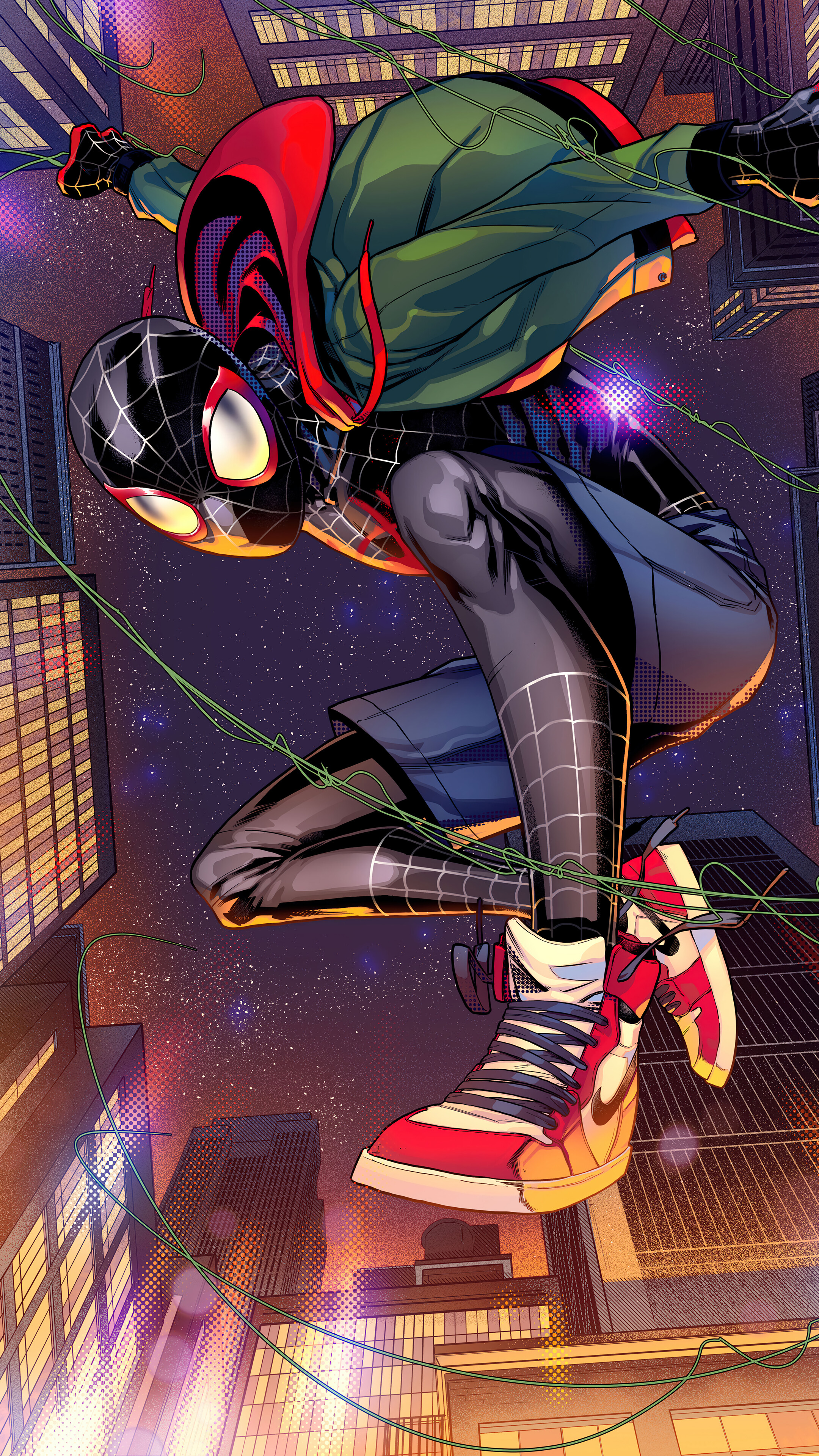 Miles Morales Spider Man 4K Wallpaper