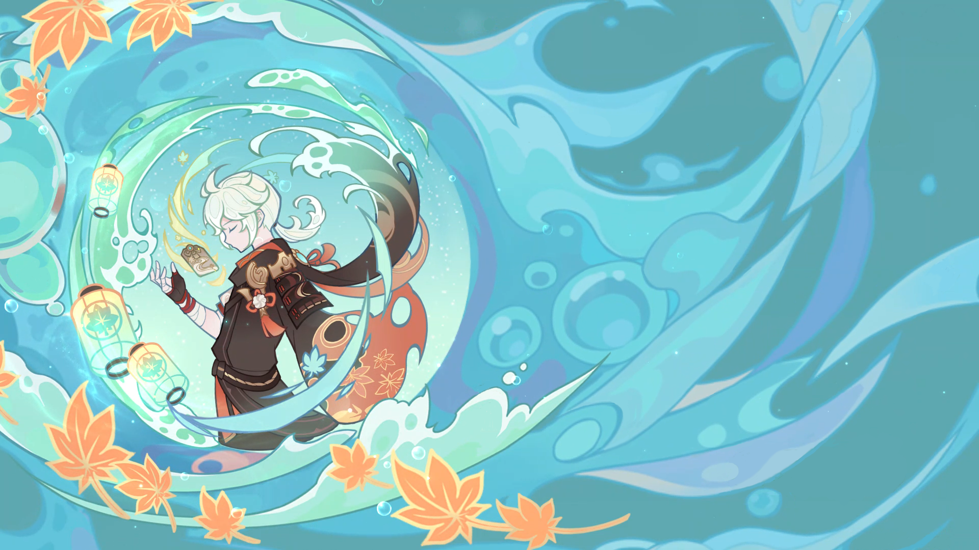 Kazuha background too