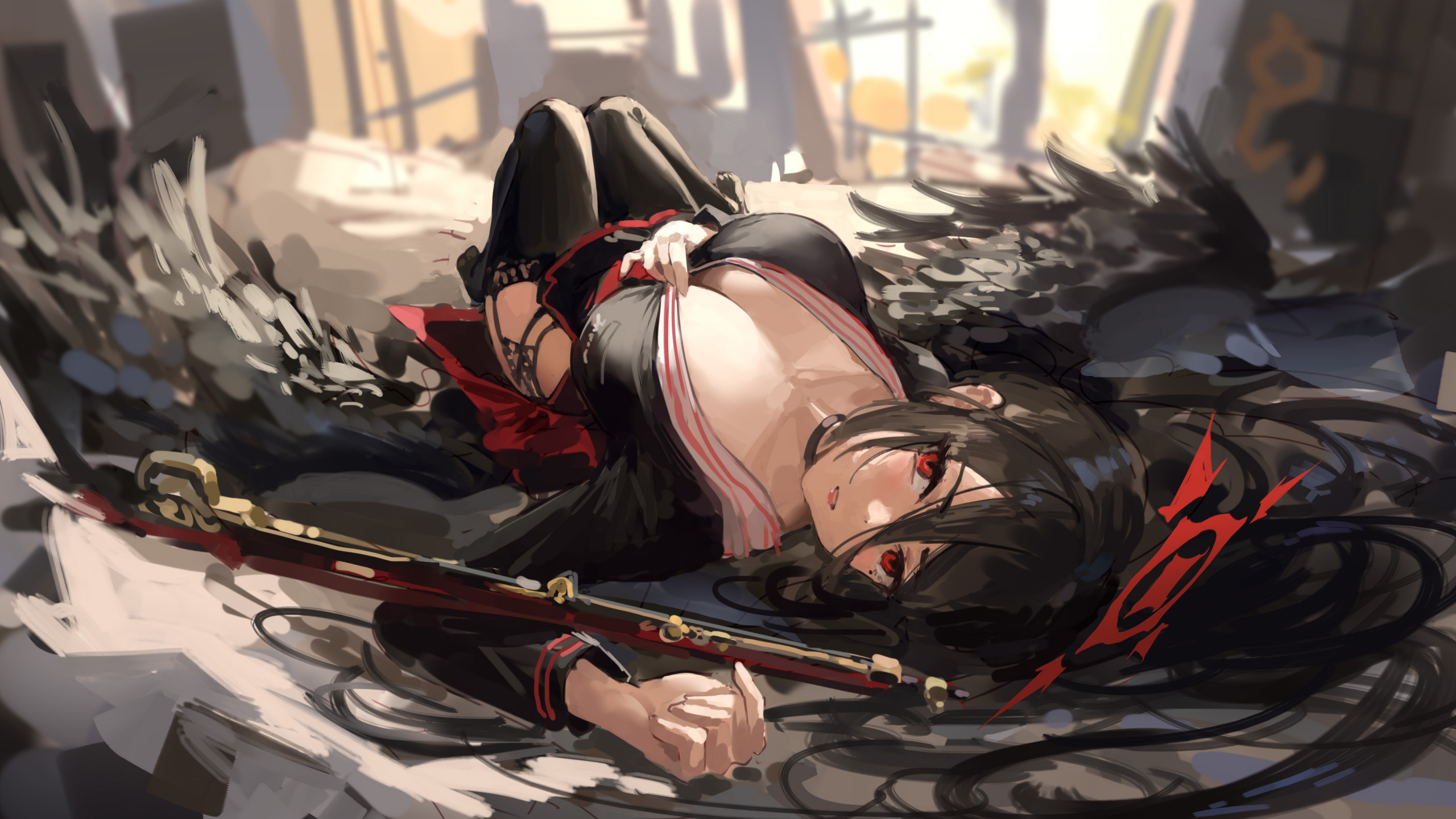 Anime. Desktop wallpaper. 2560x1440