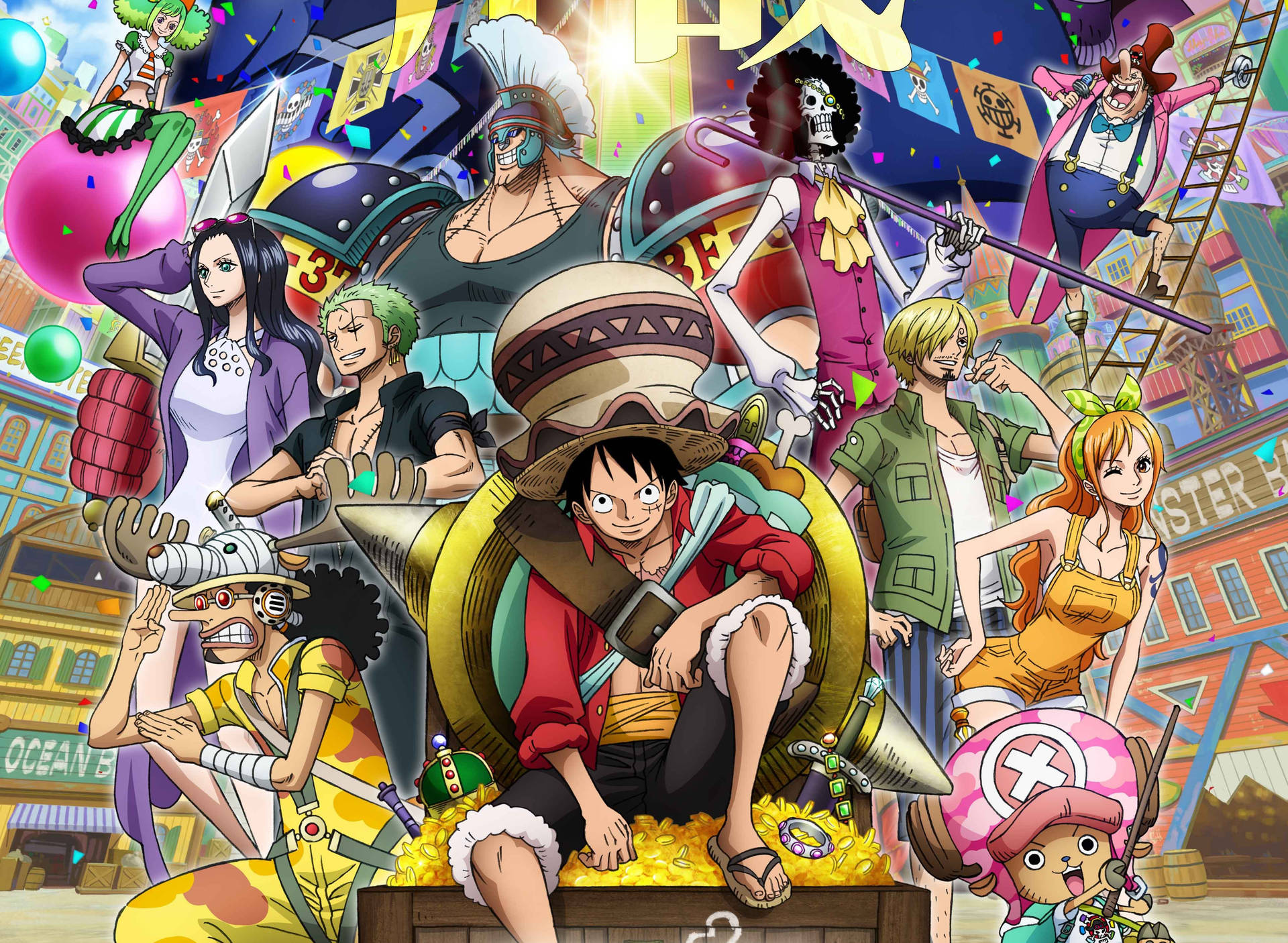 One Piece Desktop Background