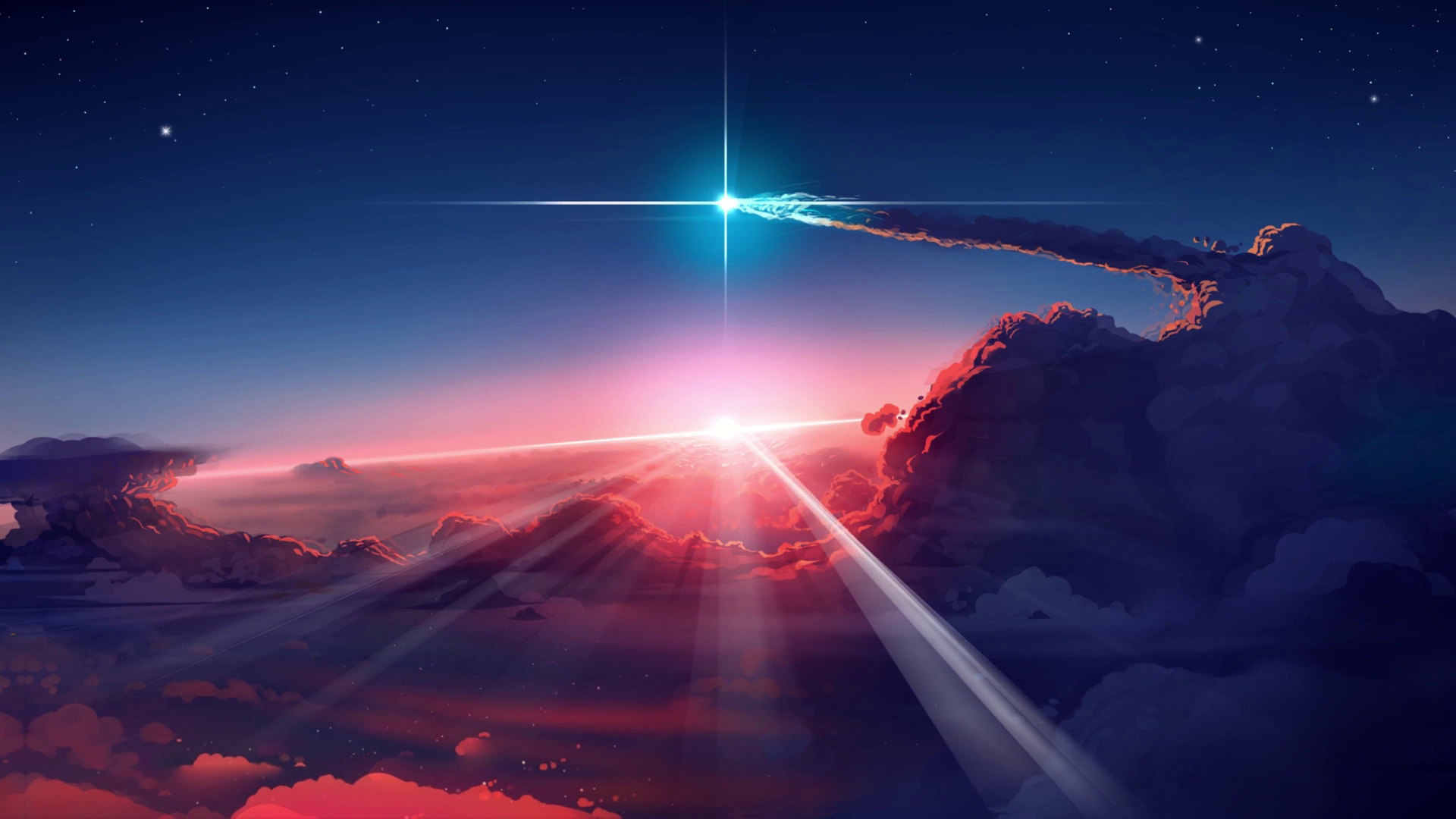 The Shooting Star Live Wallpaper