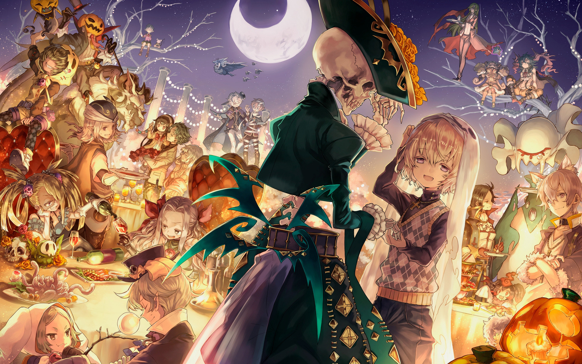 Halloween Anime Wallpaper