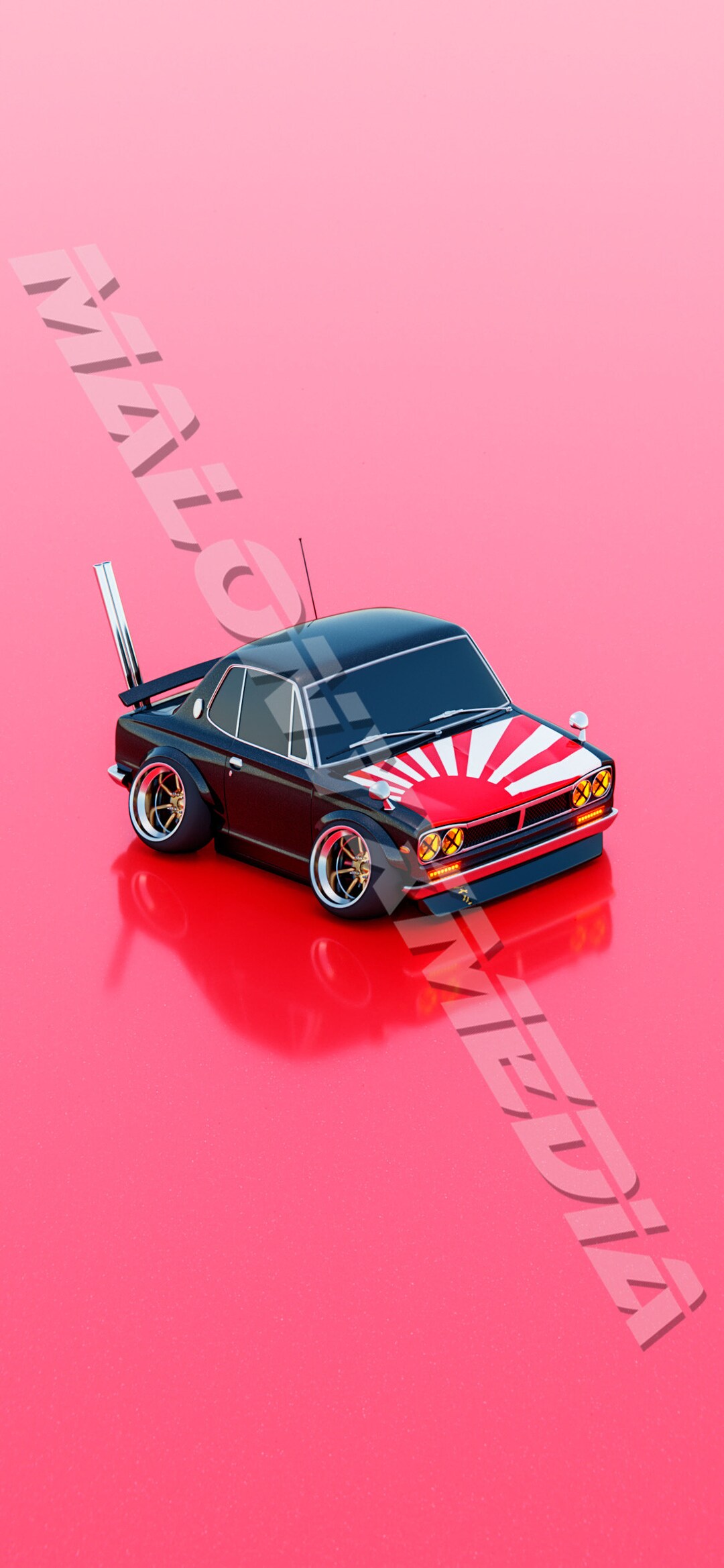 CARtoon Mobile himass Wallpaper GT R