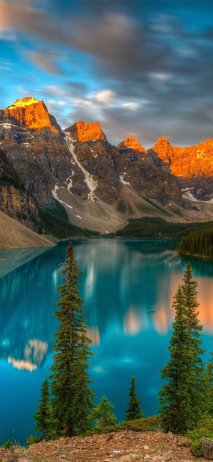 Earth Moraine Lake ID 703155 Mobile