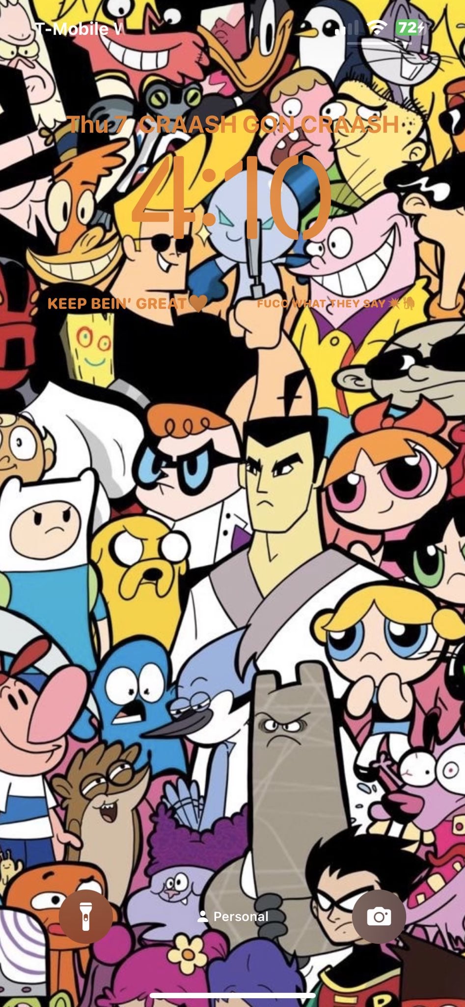 Cartoon network lockscreen, r