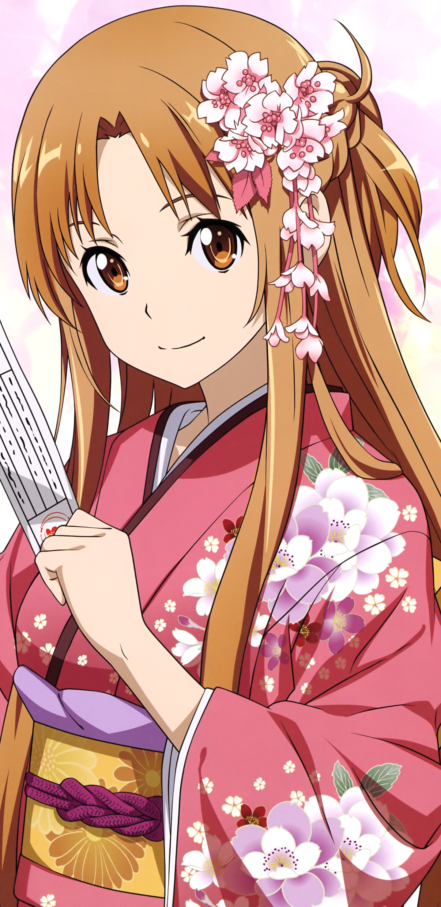 Asuna Yuuki Phone Wallpaper