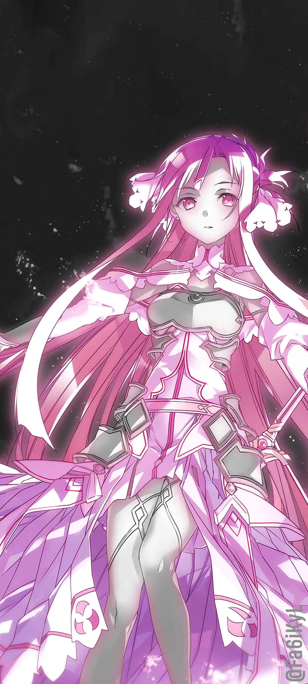 Phone wallpaper Yuuki Asuna 1080x2400