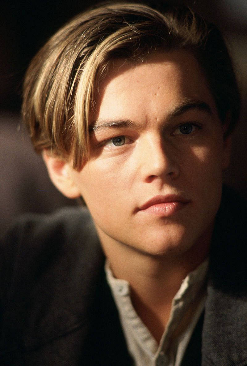 Leonardo Dicaprio Titanic Gold Locks