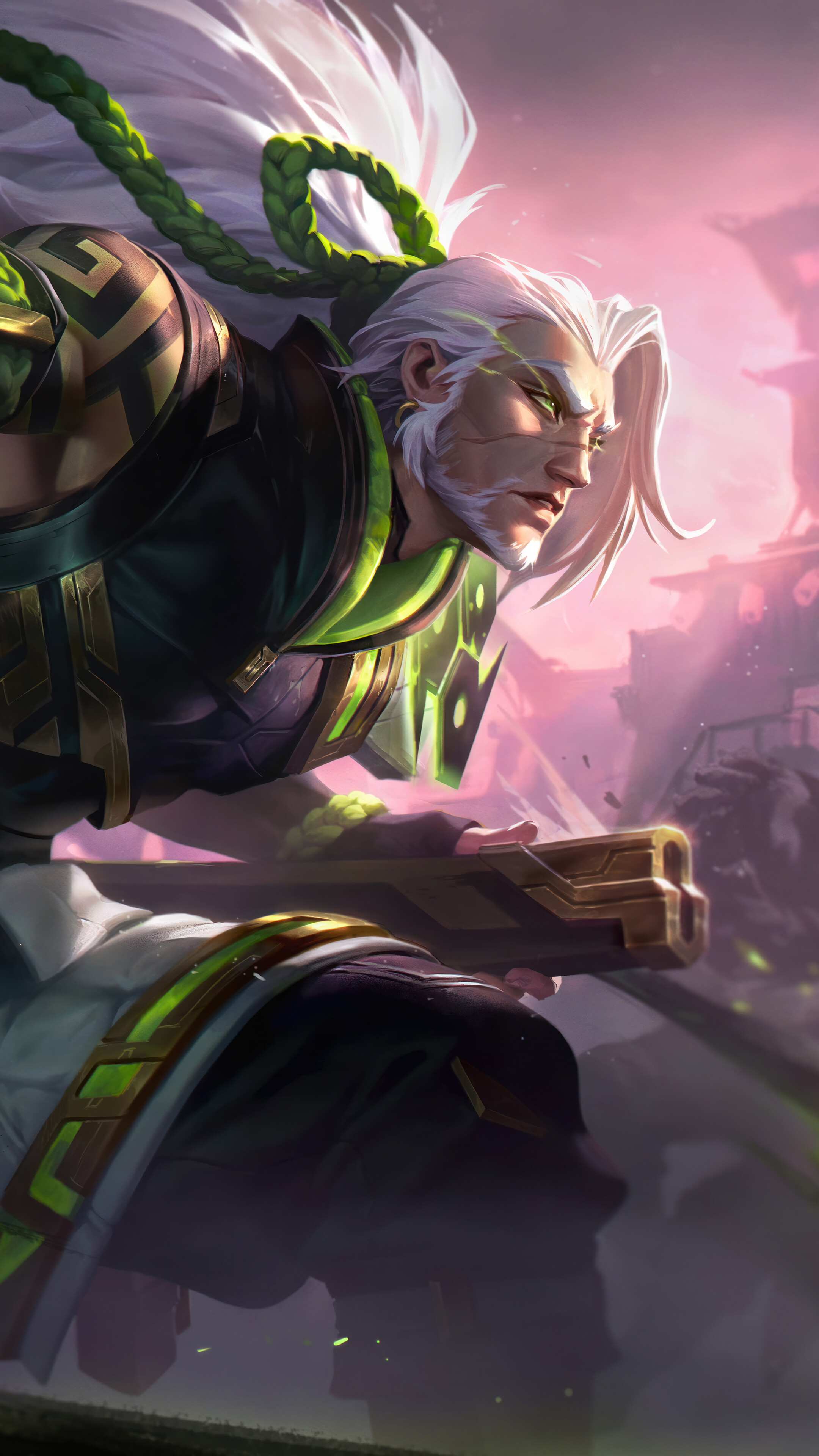 Inkshadow Yasuo Skin LoL Splash Art 4K