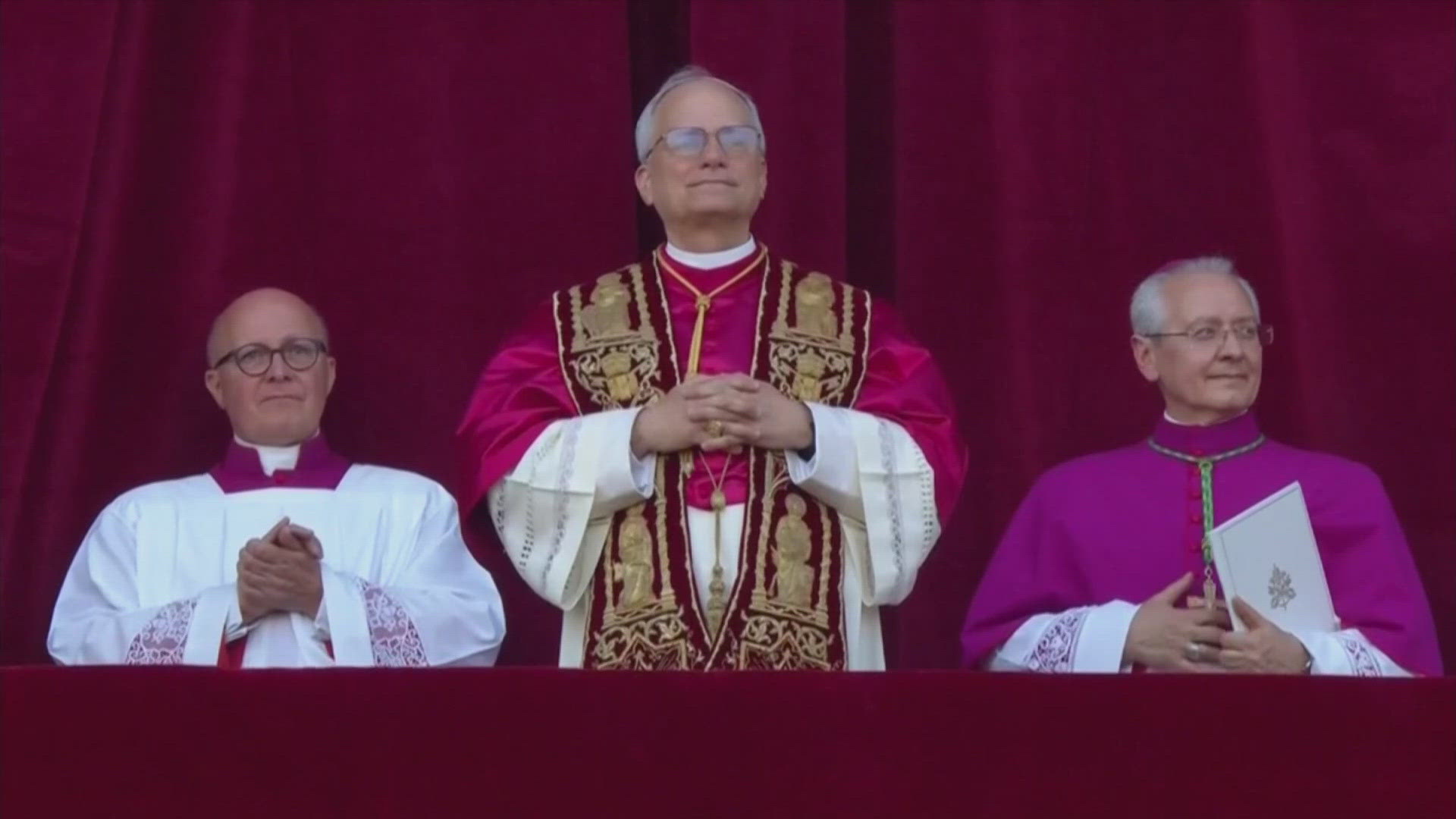 Pope Leo XIV with mass