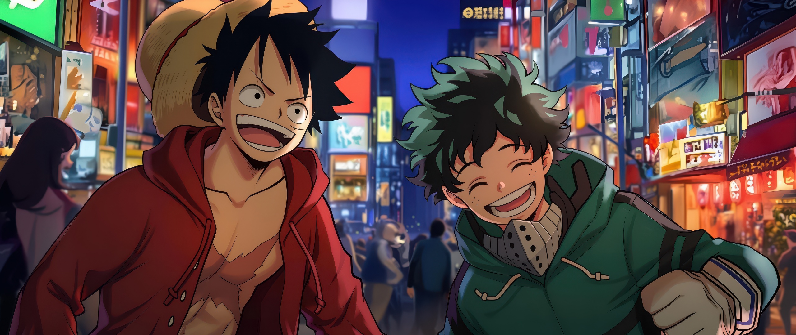 Monkey D. Luffy Wallpaper 4K, Izuku