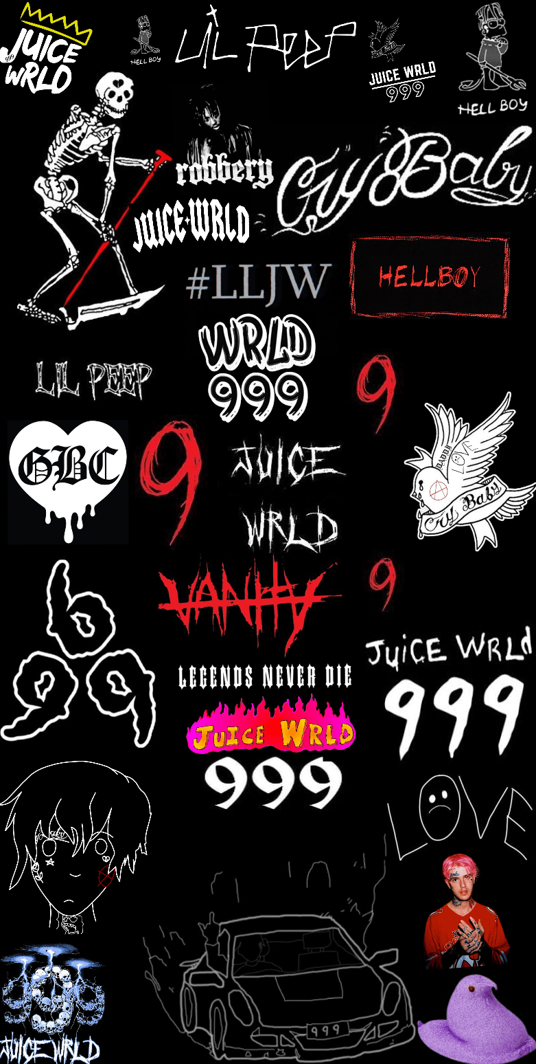 JW x Lil Peep Wallpaper