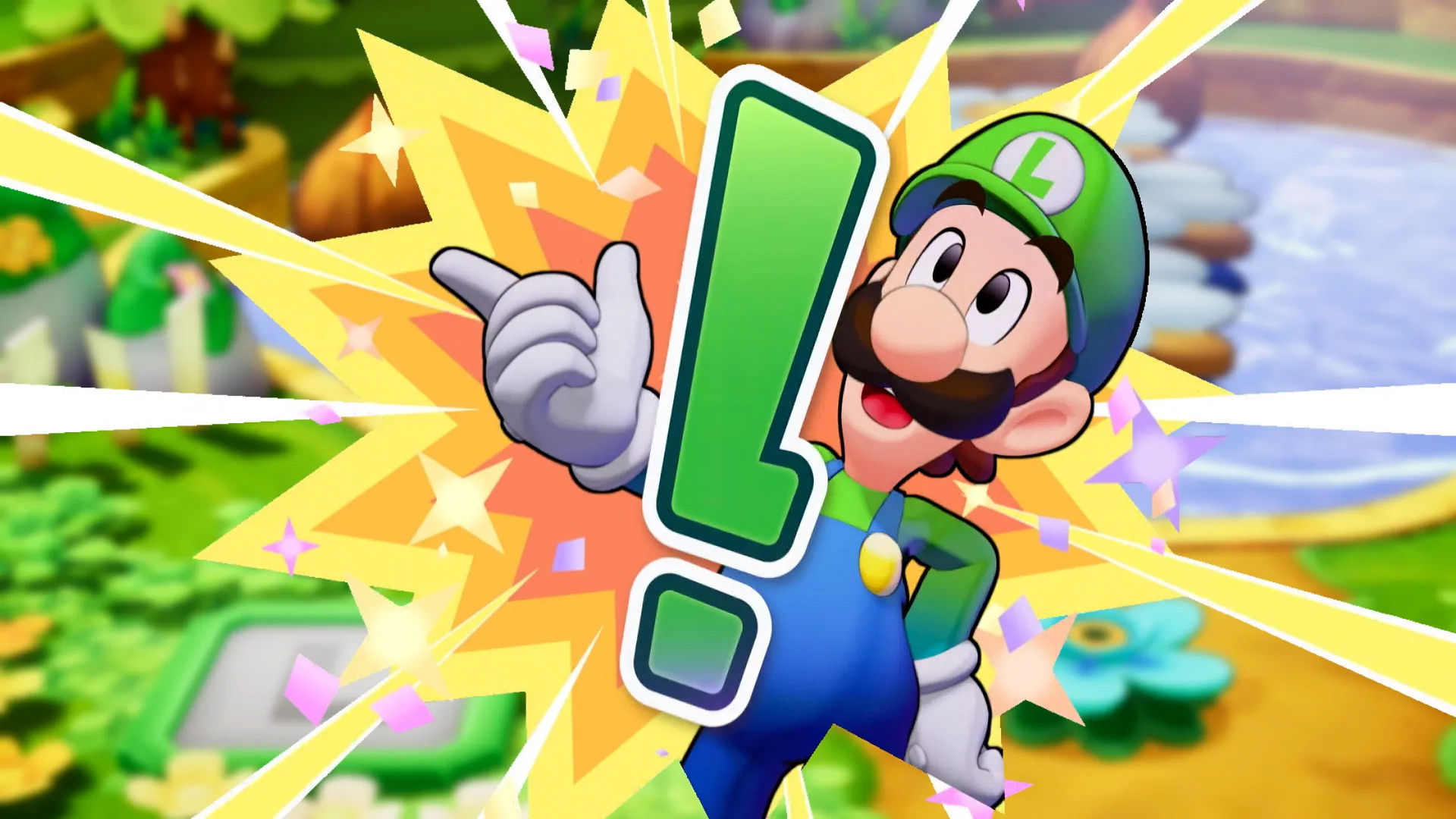 Luigi: Brothership HD Wallpaper Adventure