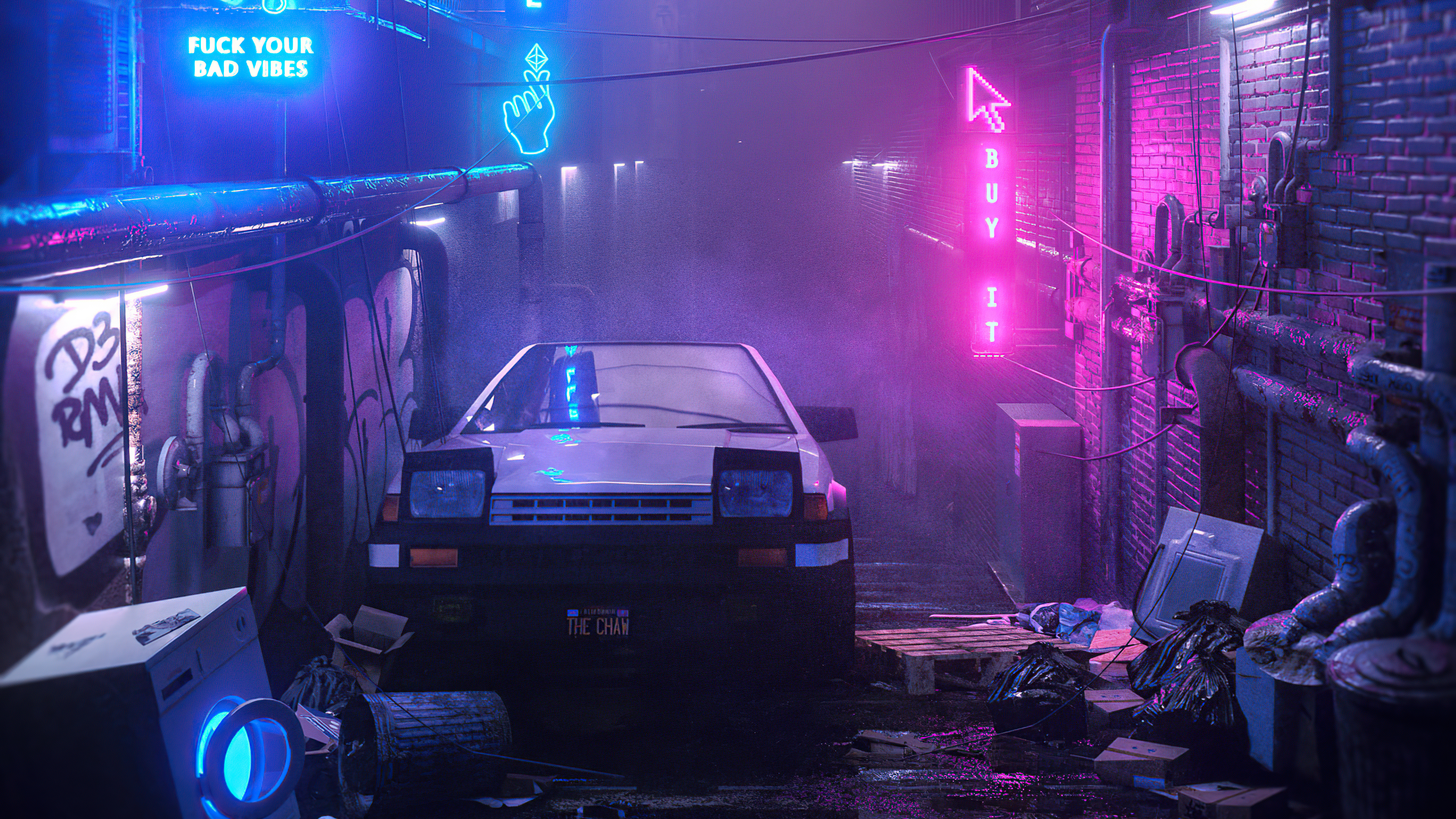 Pop Up Headlights 5k Wallpaper, HD