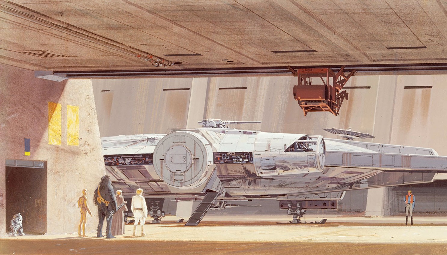 Ralph McQuarrie's Docking Bay