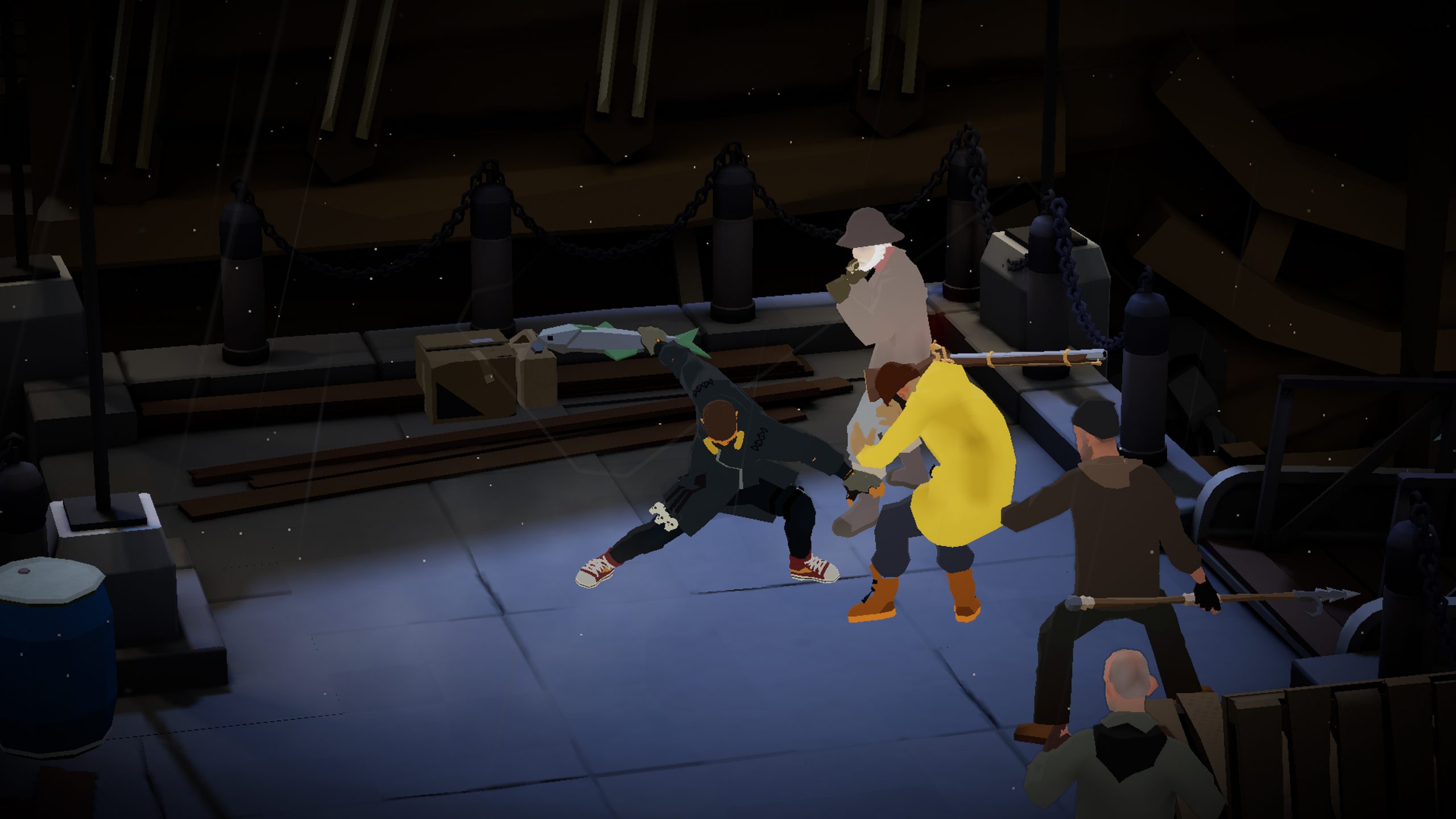 Defeat Enemies Using Fish