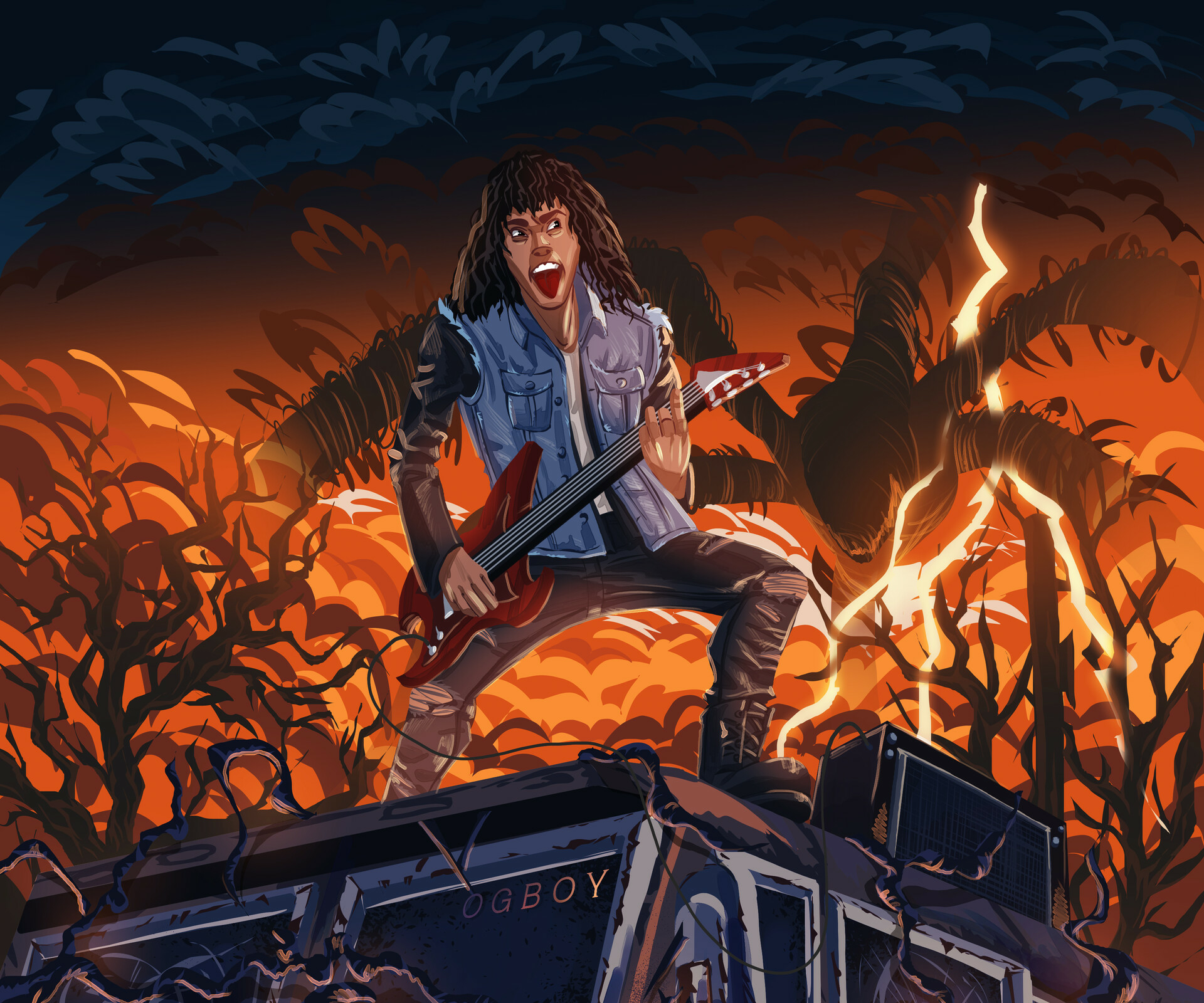 Show Stranger Things HD Wallpaper