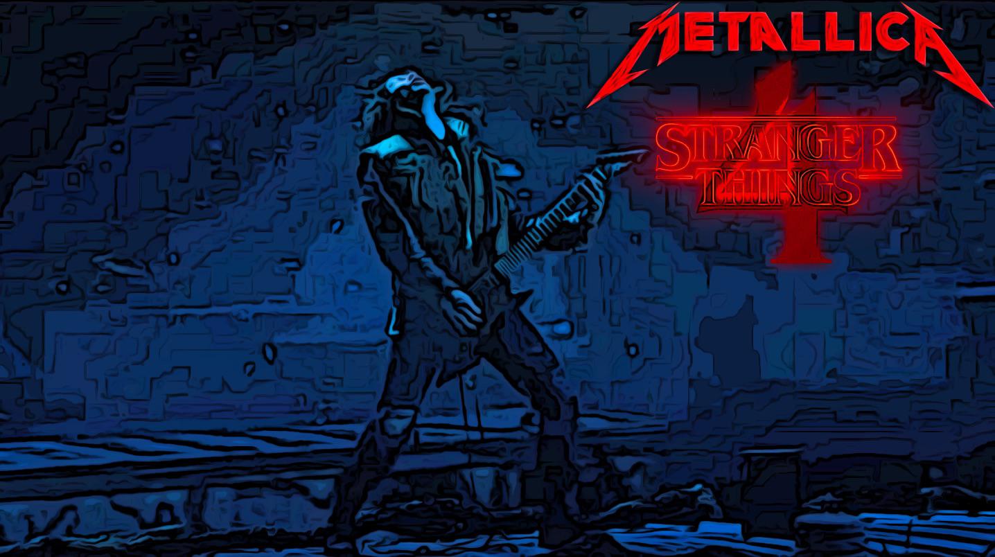 cool photohop art for Eddie Munson