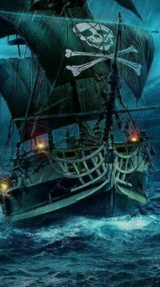 pirate ship wallpaper