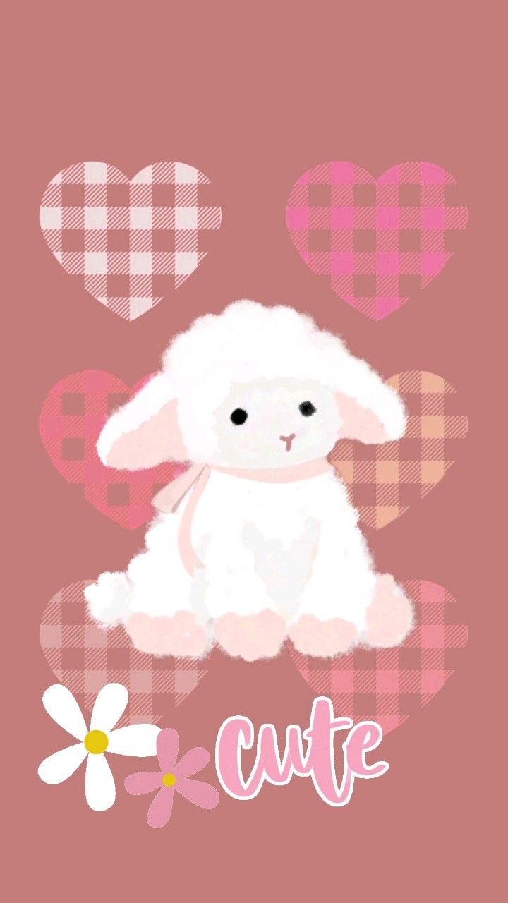 Sheep wallpaper ideas. sheep, cute