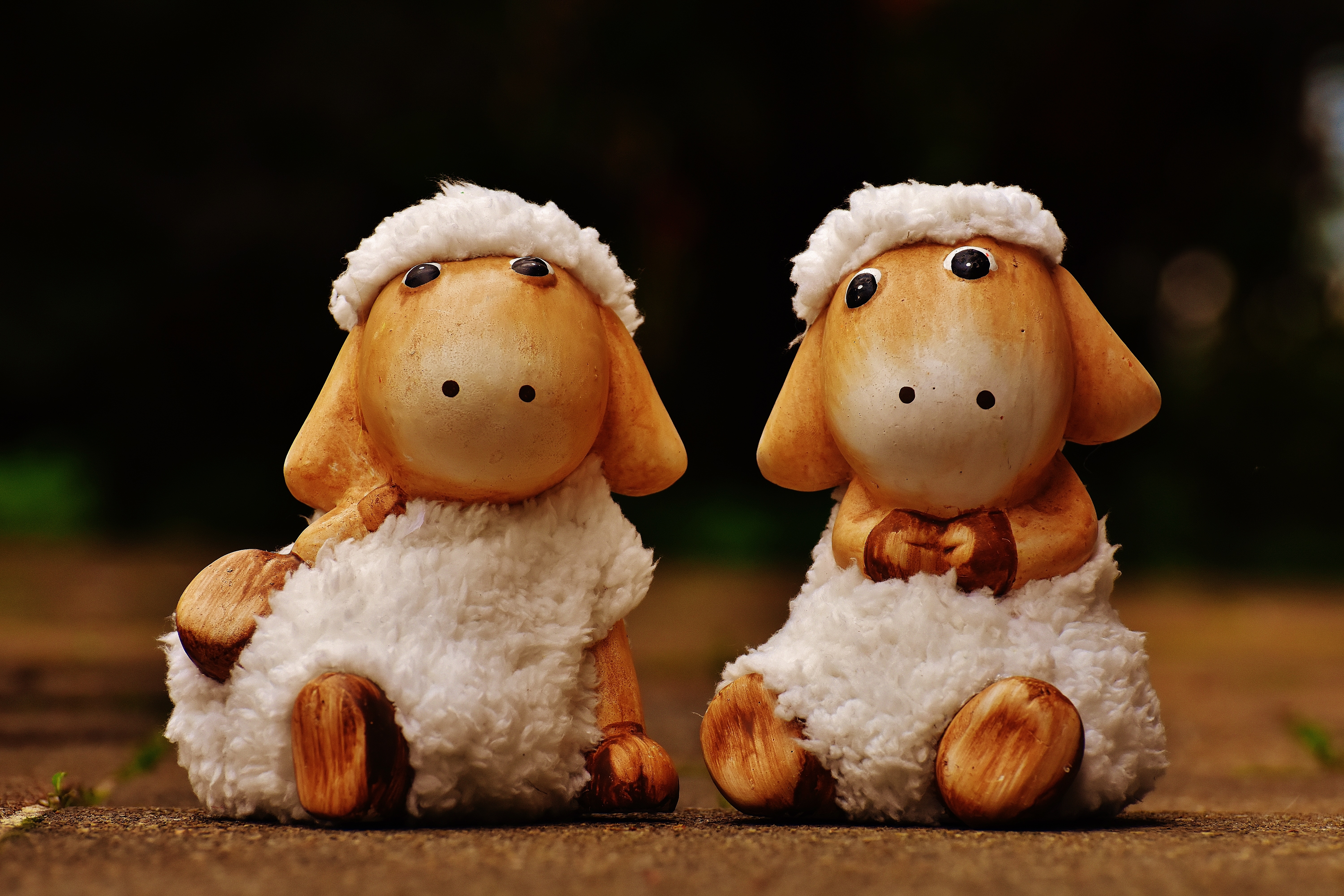 animal, cute, sheep, ceramic, wool