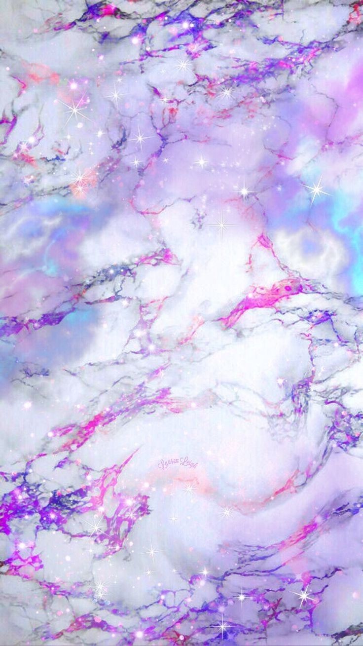 Abstract Marble Wallpaper with Purple