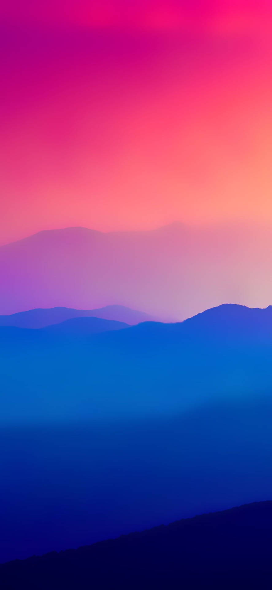Download Purple Mountain Silhouette