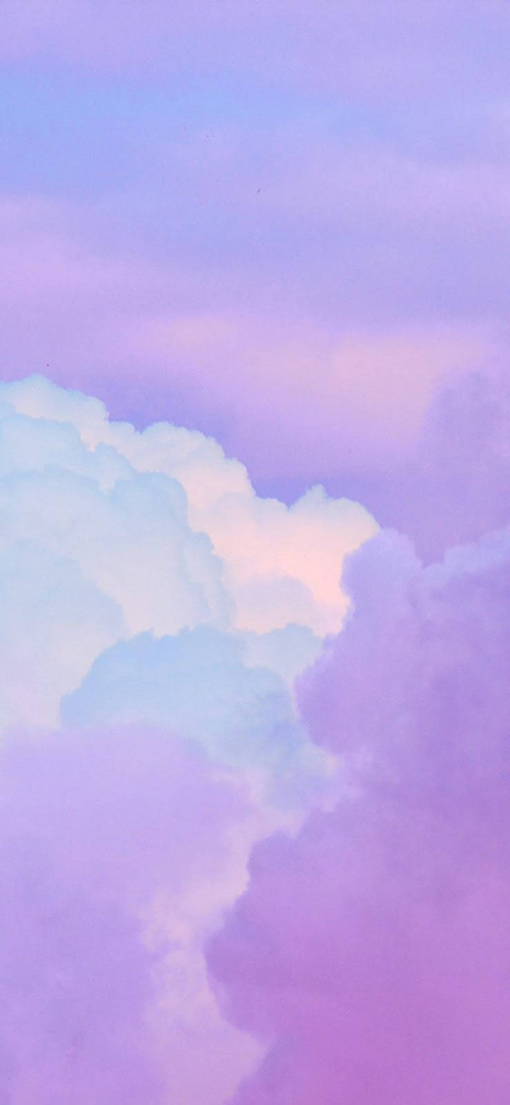 Aesthetic Purple Sky For iPhone