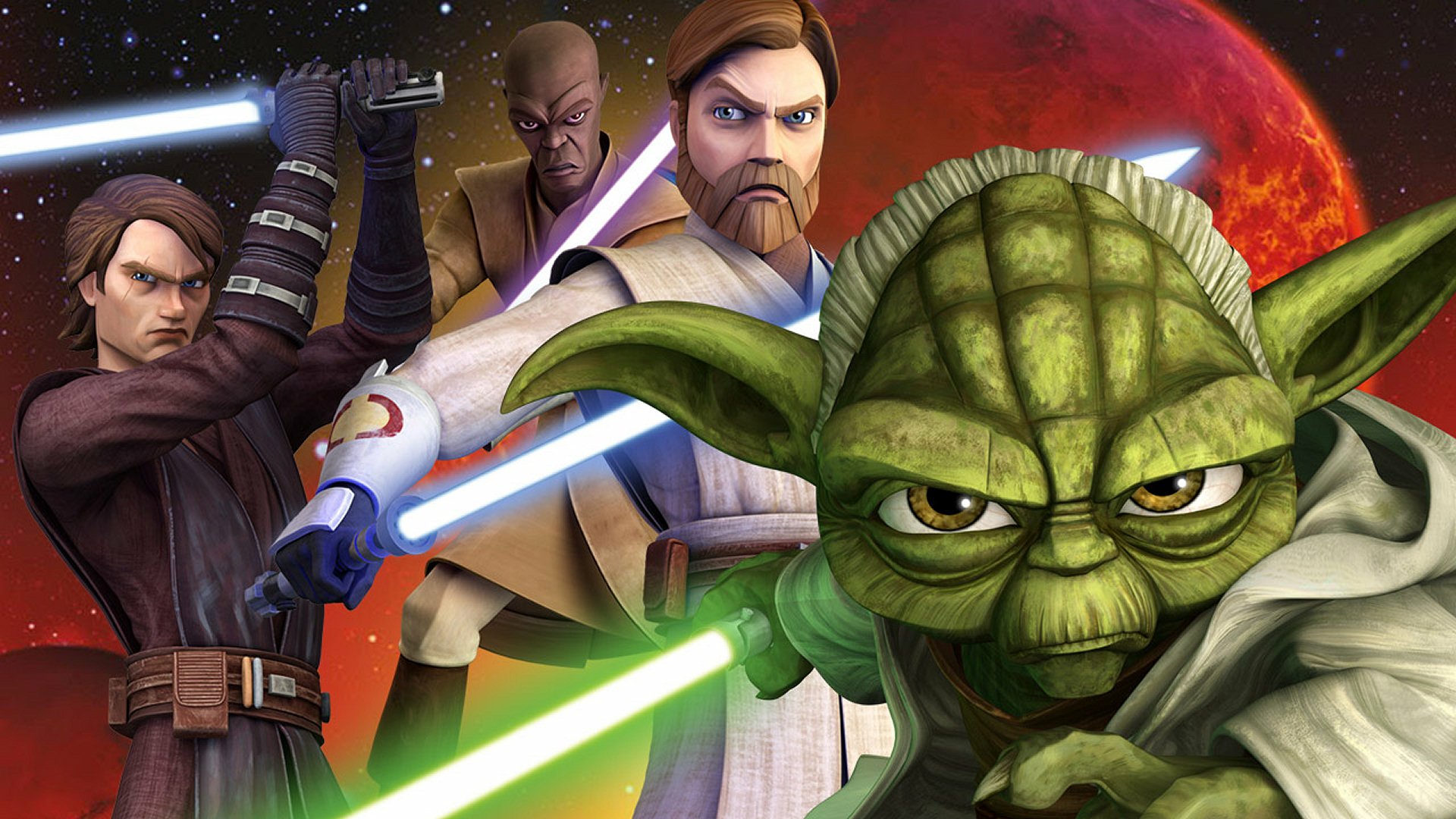 Download Lightsaber Mace Windu Yoda Obi