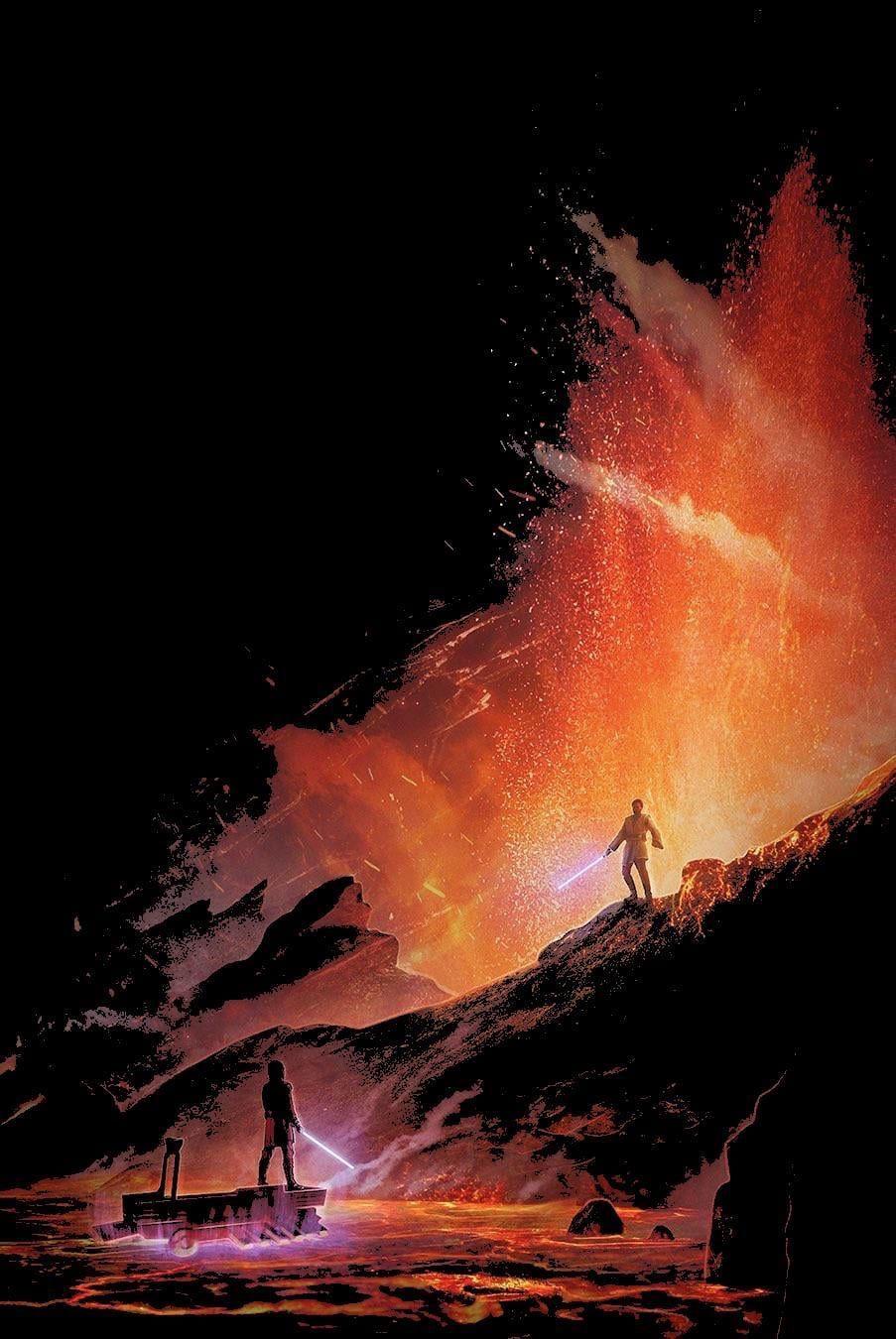 Anakin Vs Obi Wan Wallpaper Battle