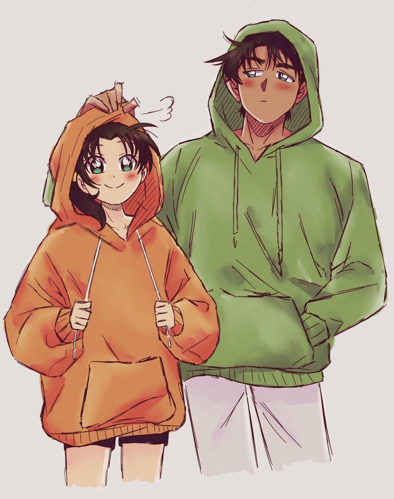 Quick sketch of this two cuties✏️