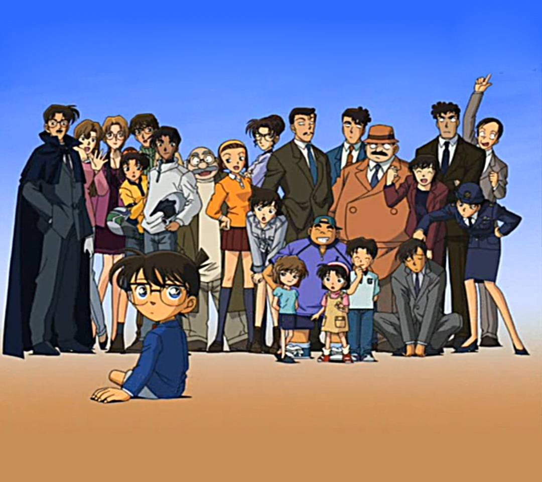 Detective Conan Background Wallpaper