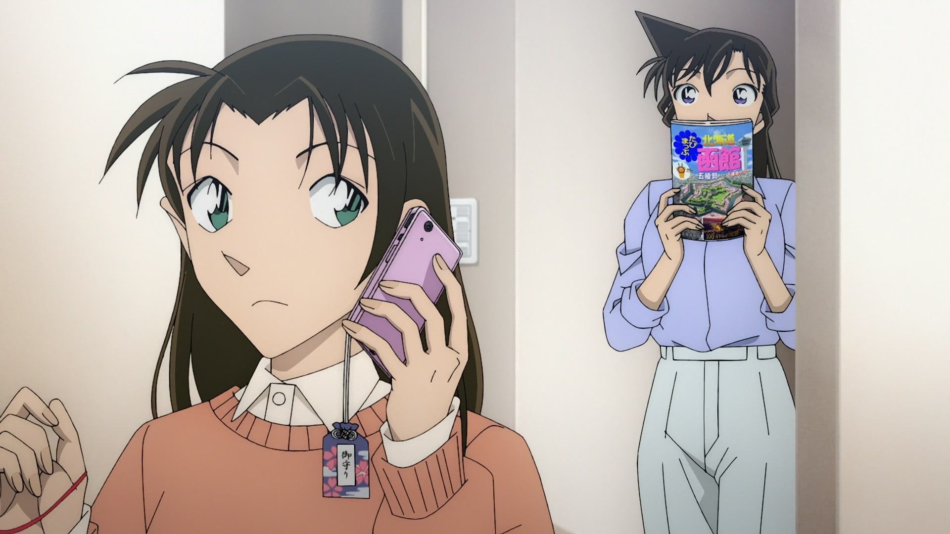 Kazuha with her hair down