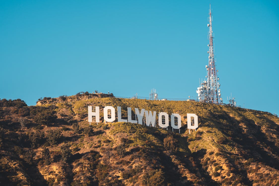 Hollywood Sign on Hill in Los Angeles