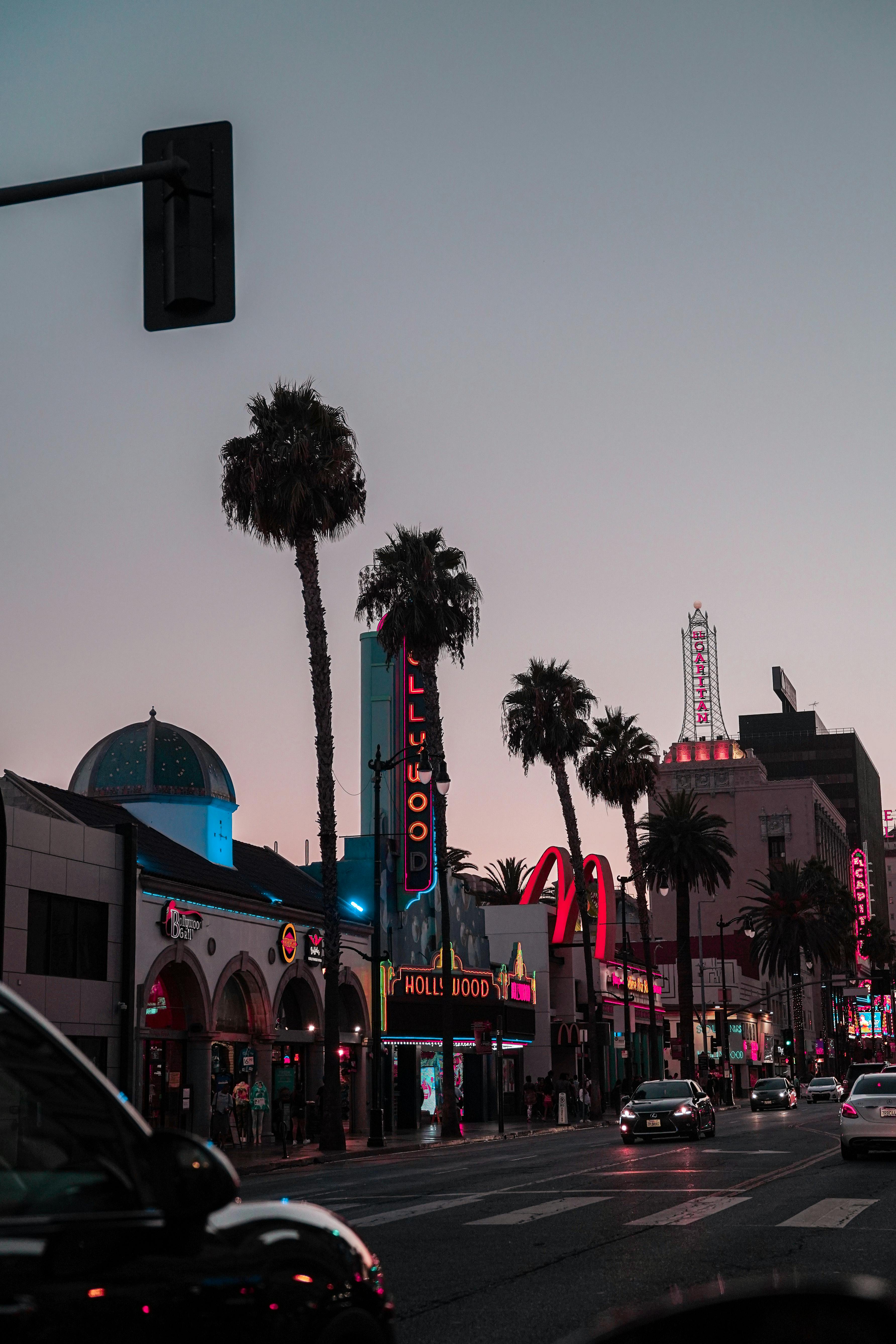 Hollywood Boulevard at Sunset · Free