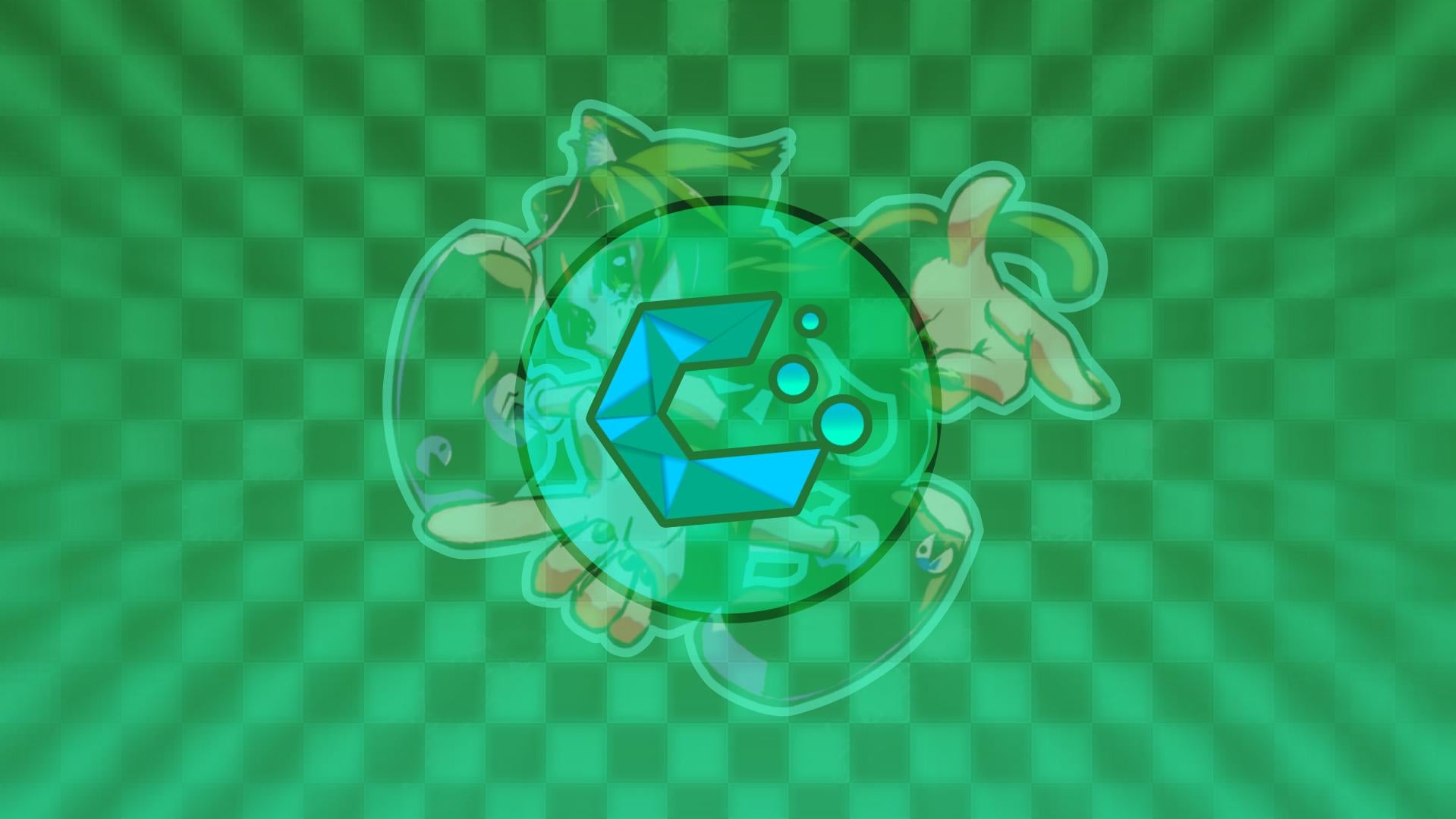 Made fanmade custom CachyOS wallpaper