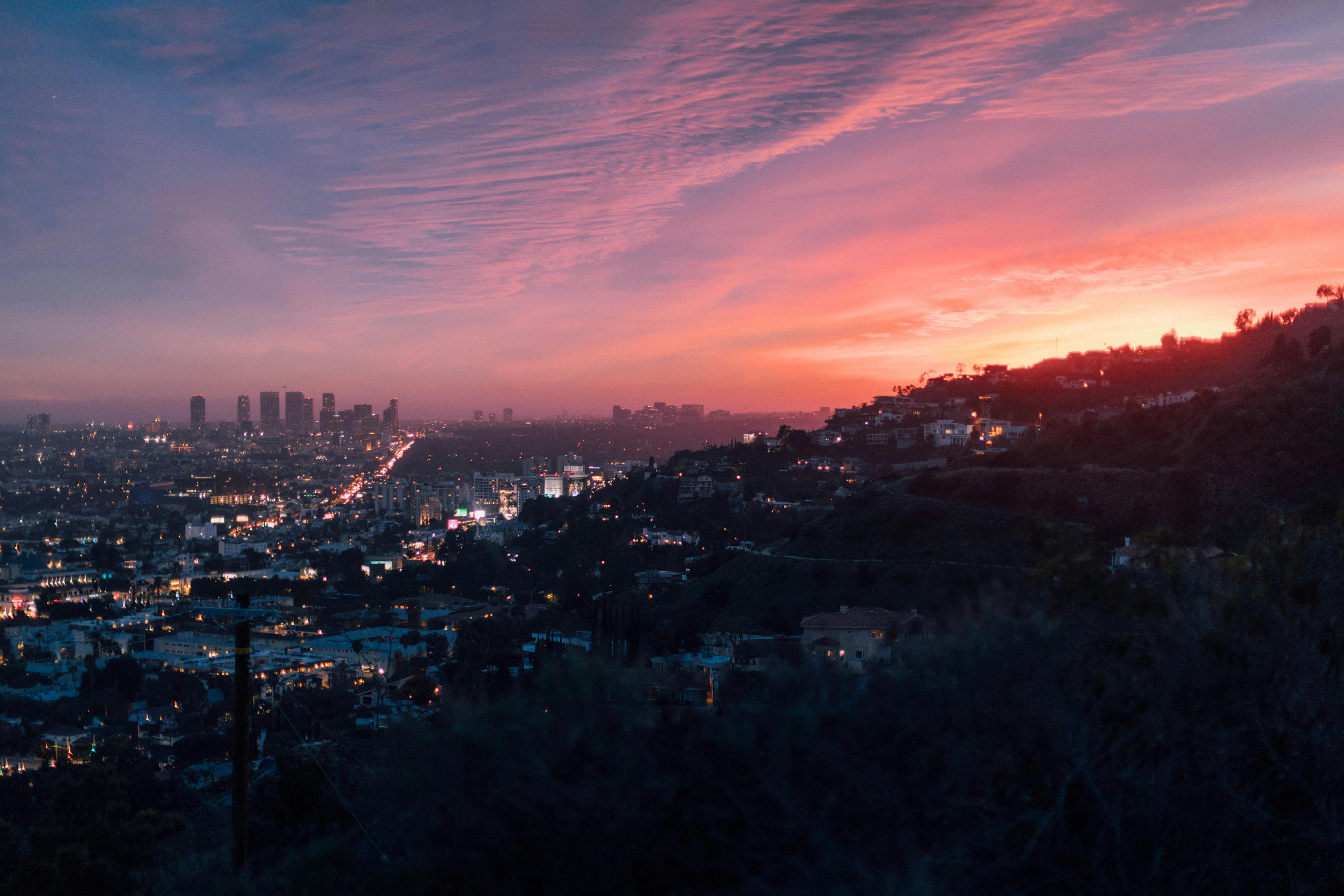 Los Angeles Skyline Photo, Download
