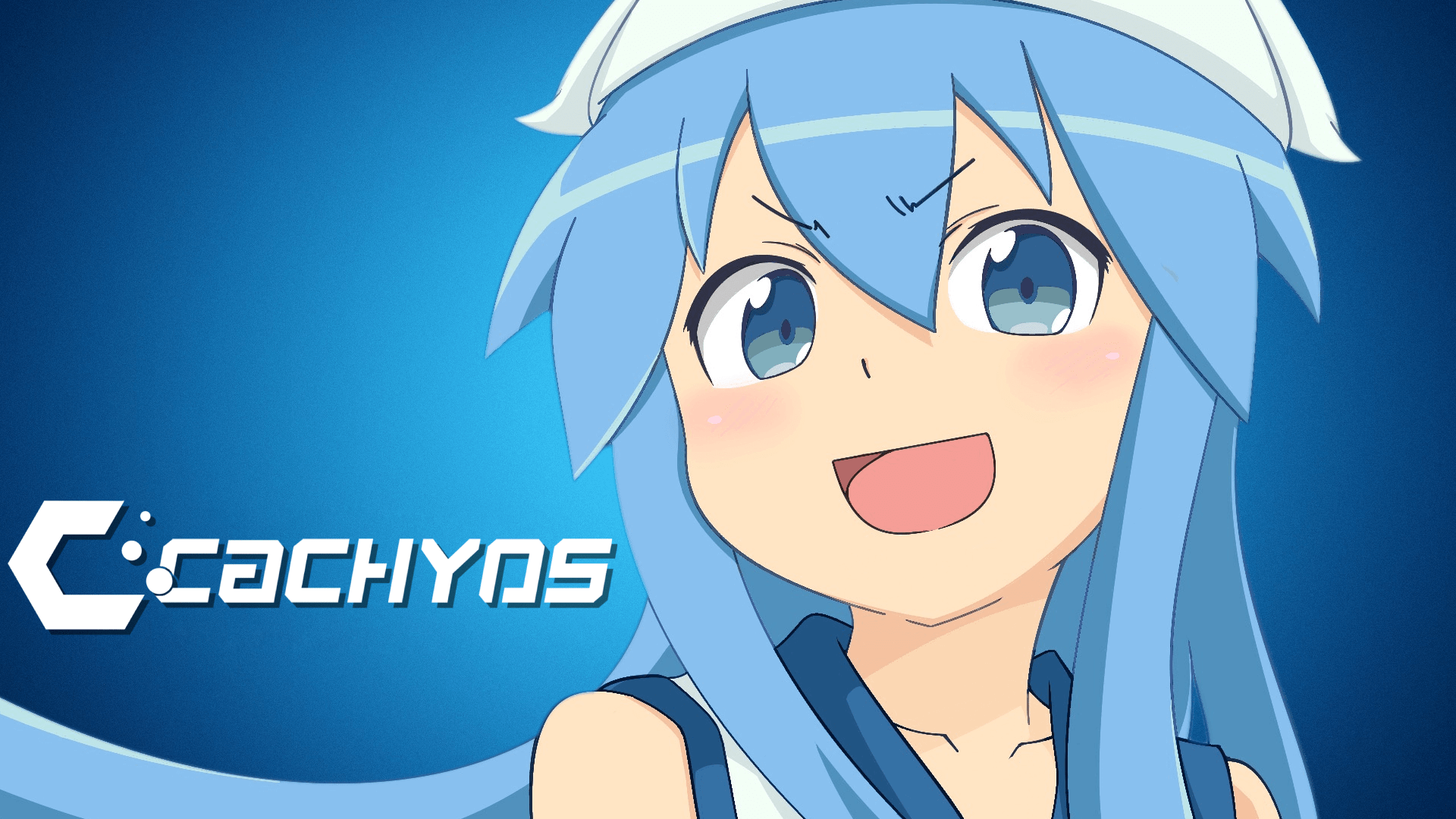 CachyOS Anime Girl Wallpaper