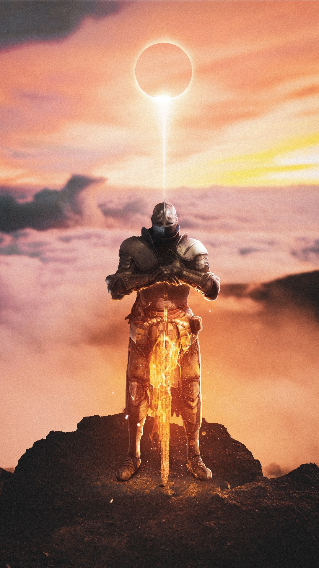 Warrior Wallpaper 4K, Dark Souls, Sword