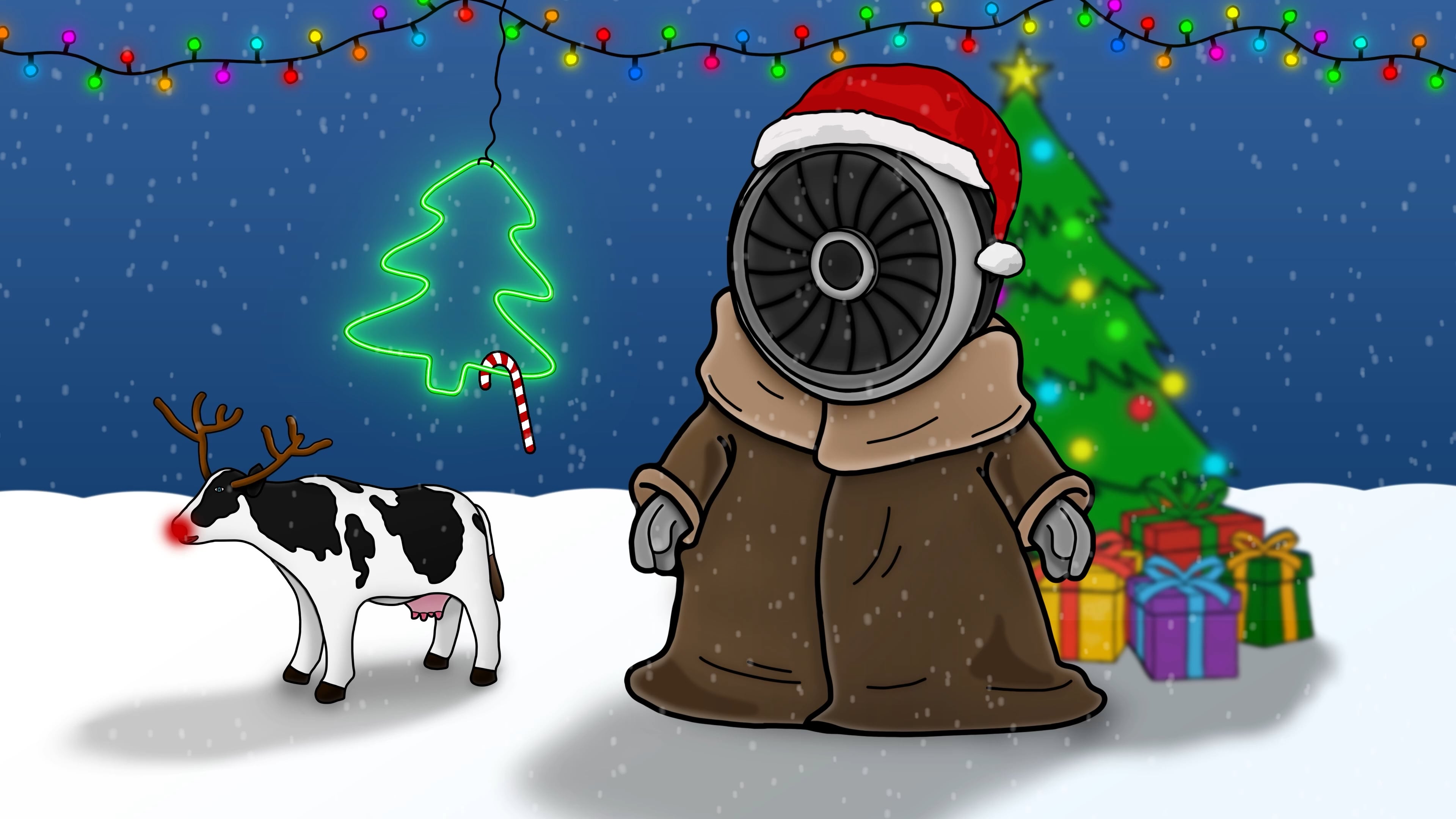 Animation Baby Domo Weihnachts Edition