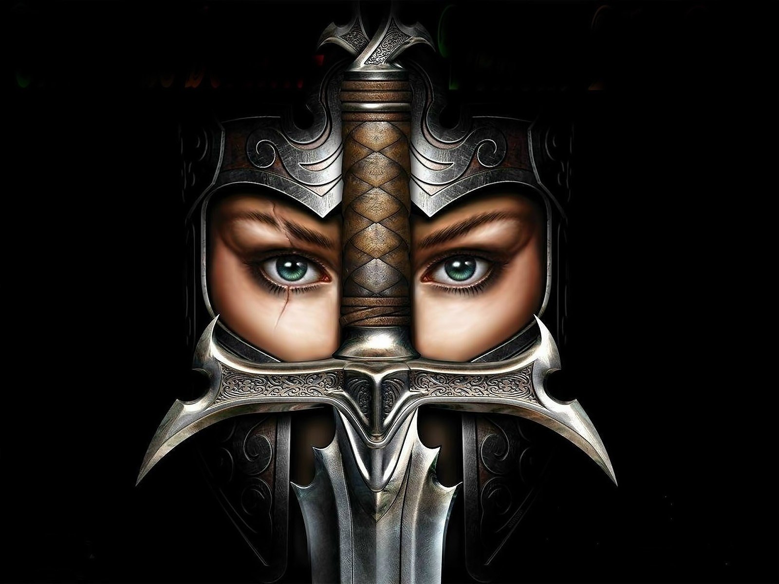 Warrior Sword Wallpaper 1600x1200 68317