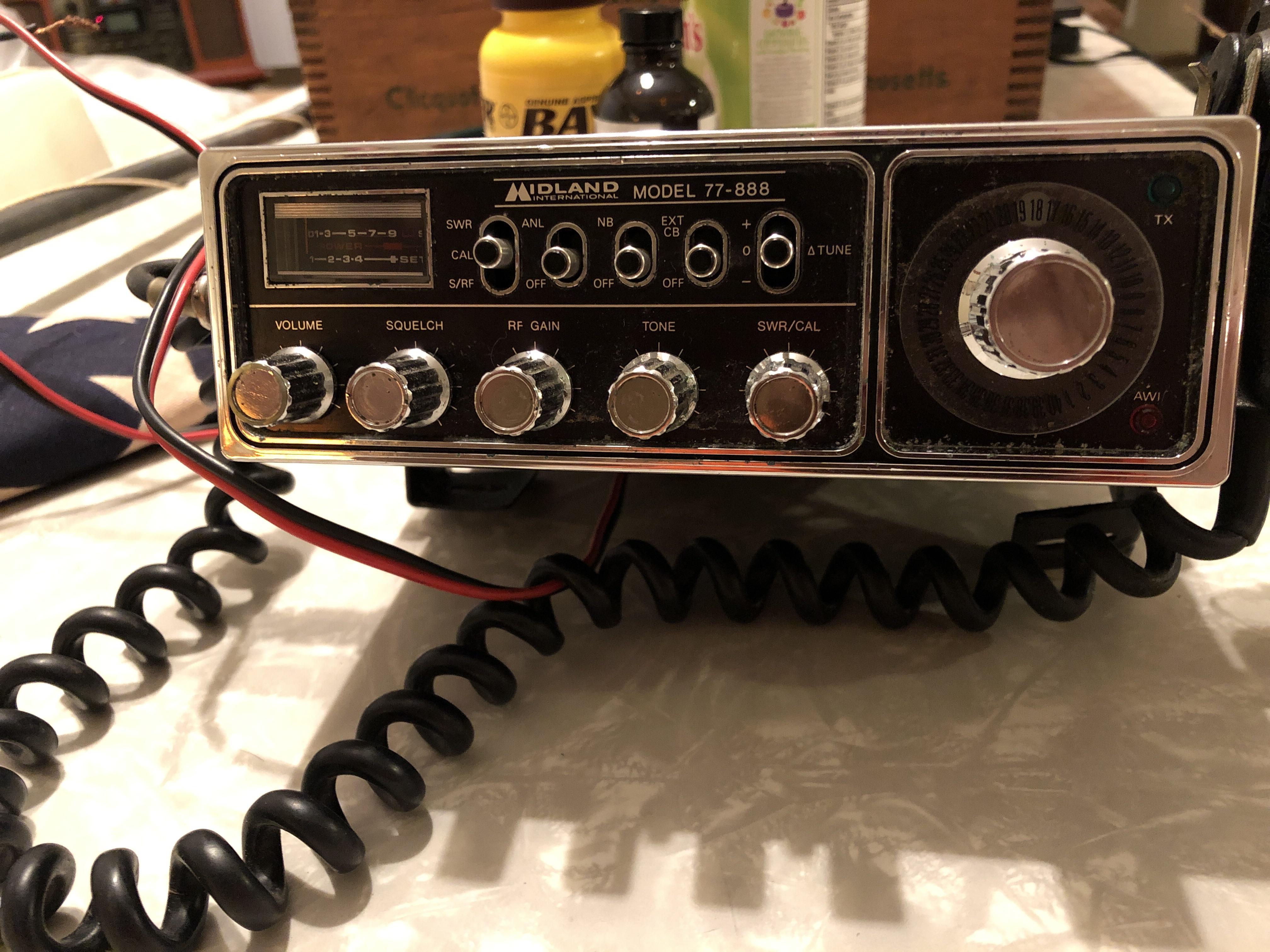 CB Radios I Just Got A Midland 77 888