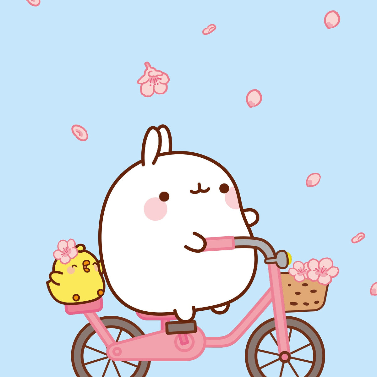 Molang Spring Wallpaper: Discover