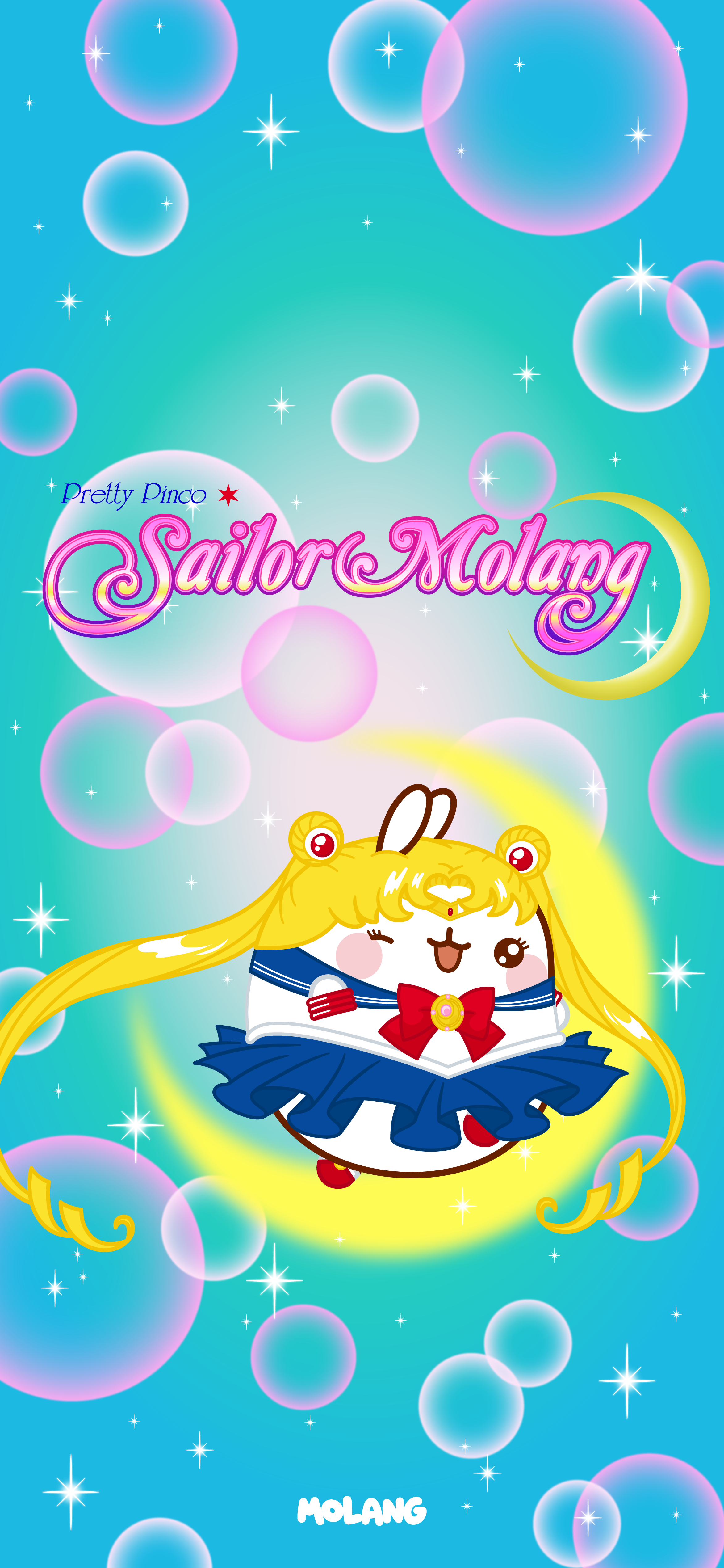 Sailor Moon themed Wallpaper