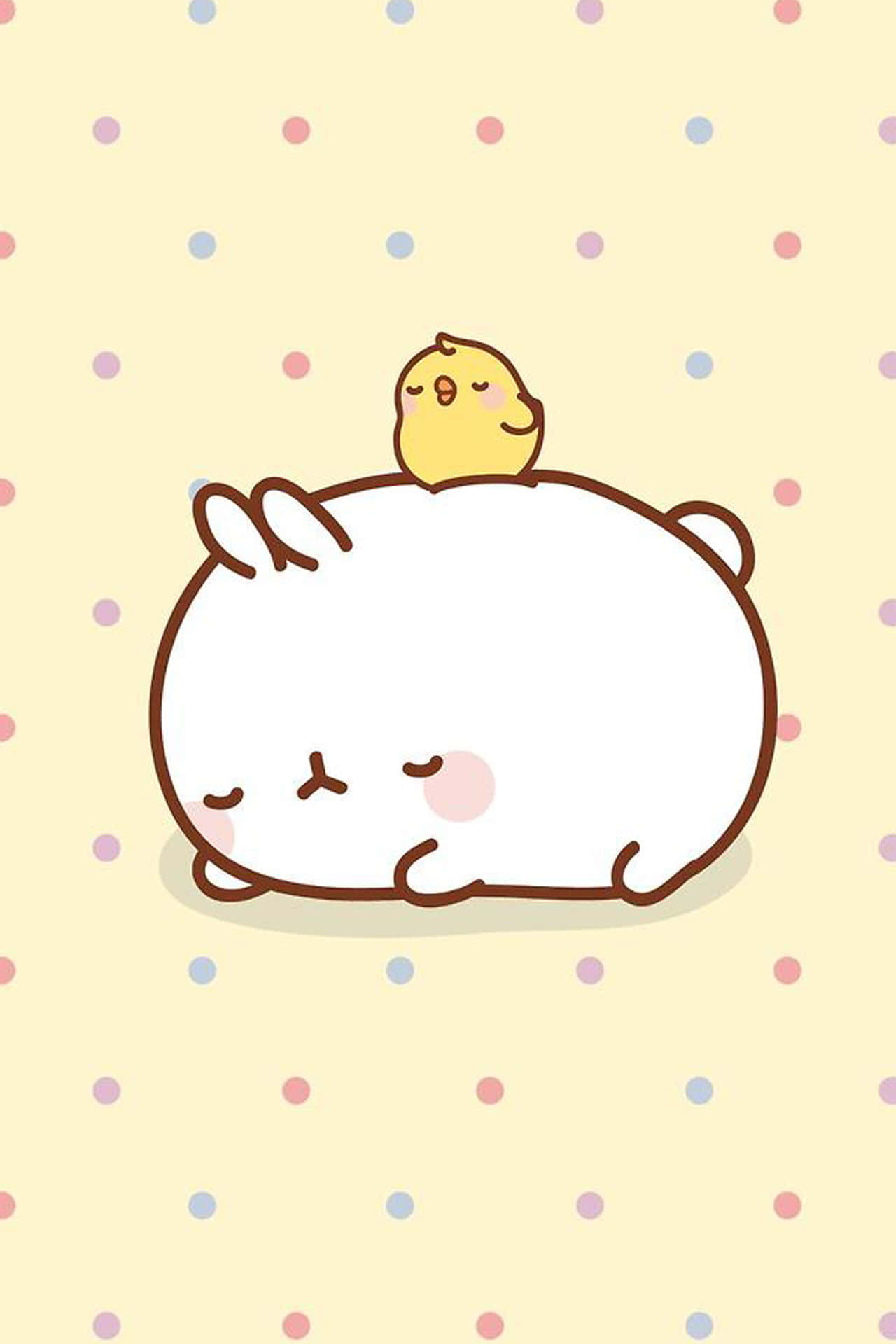 Download Cute Kawaii Molang And Piu Piu