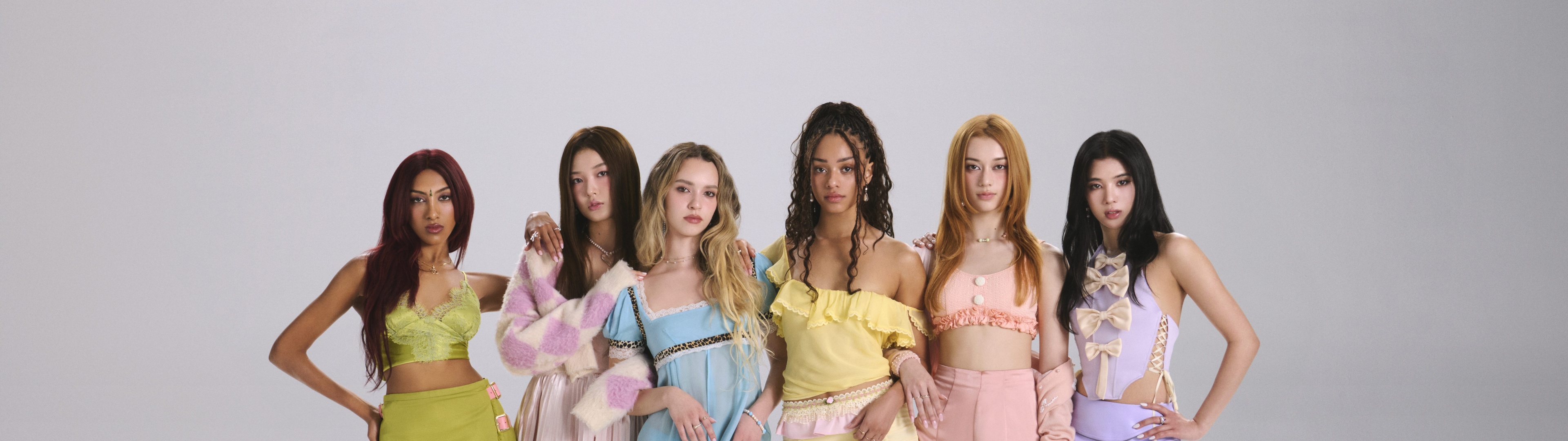 KATSEYE Wallpaper 4K, 8K, Girl group, Manon, Sophia