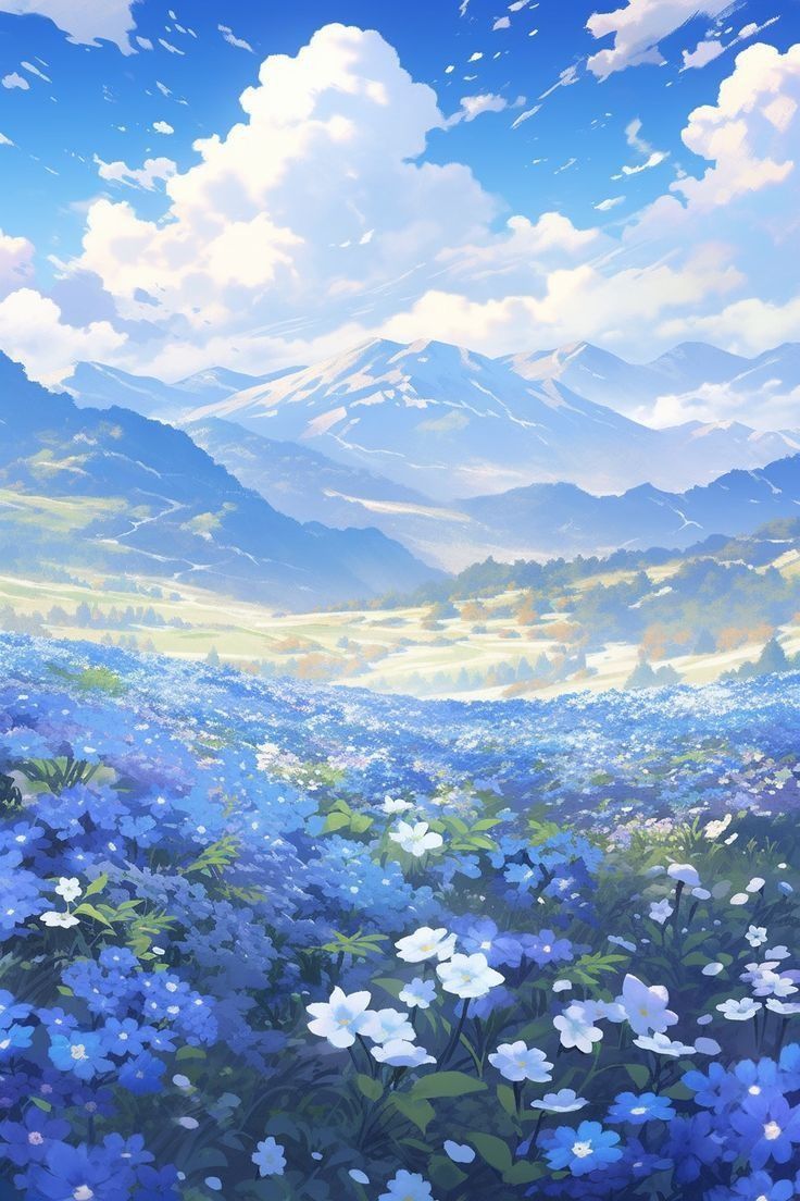 Anime scenery wallpaper, Landscape