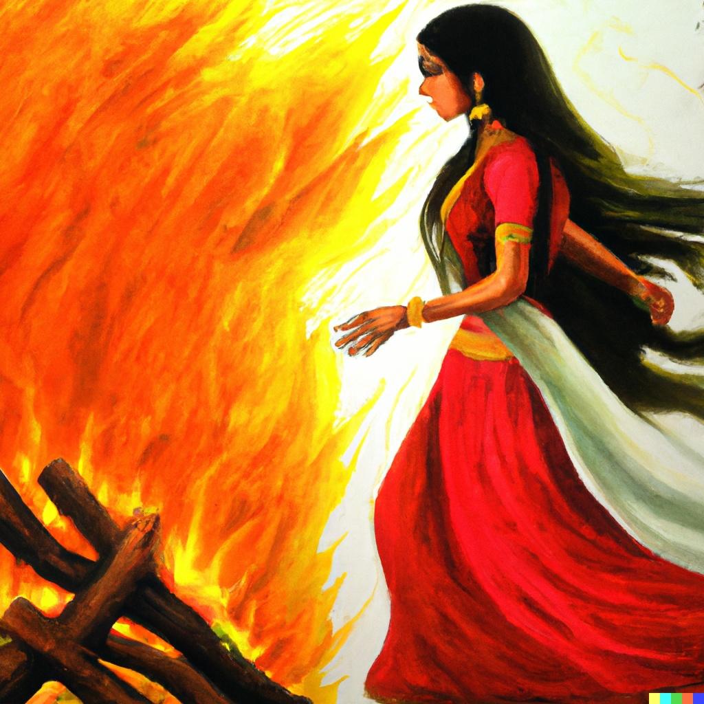 Sita's Agni Pariksha Did Sita