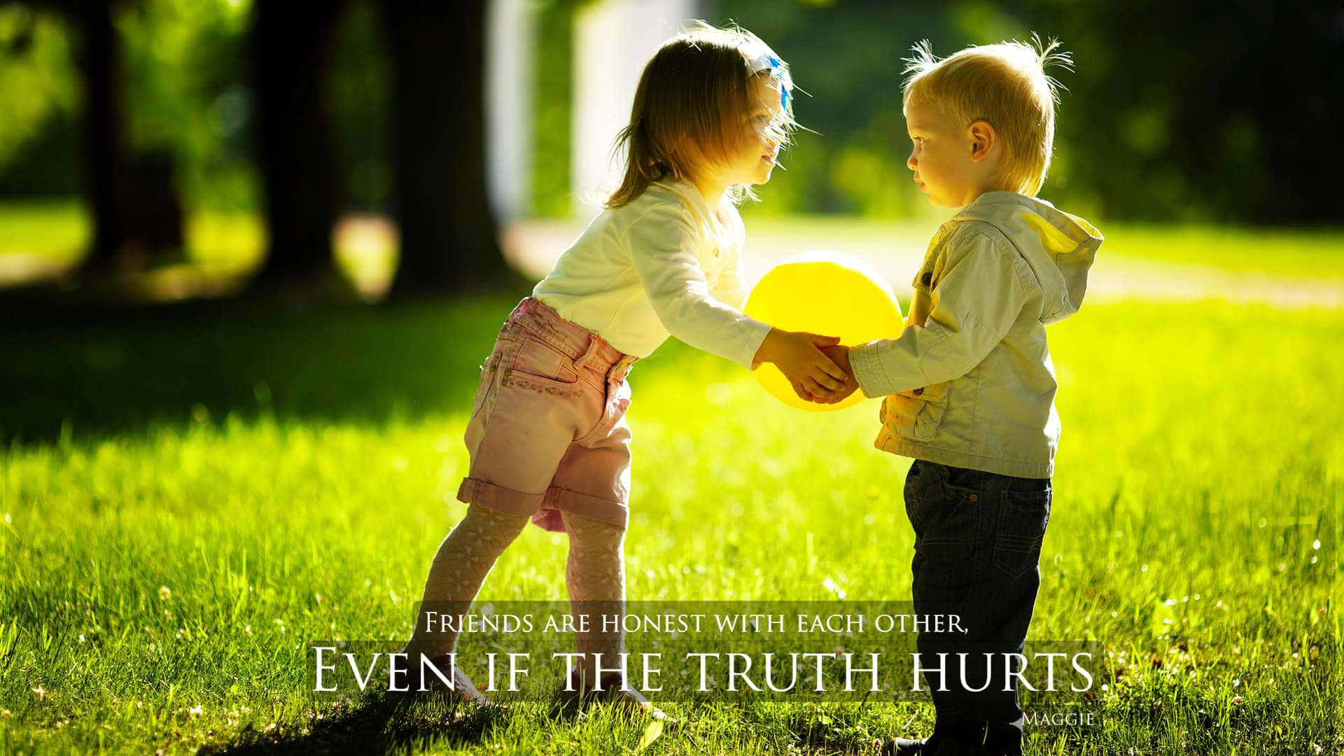 Download Friendship Quote Little Boy