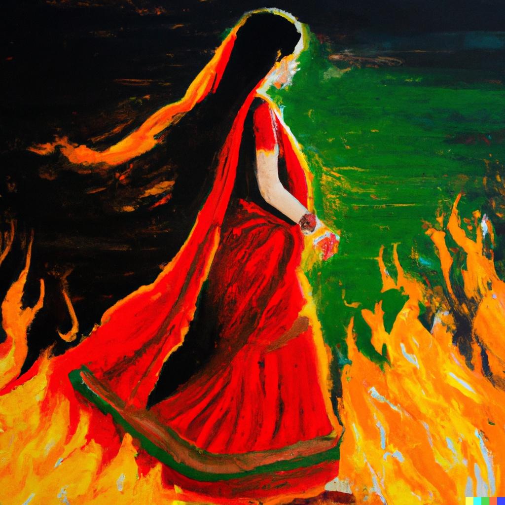 Sita's Agni Pariksha Did Sita